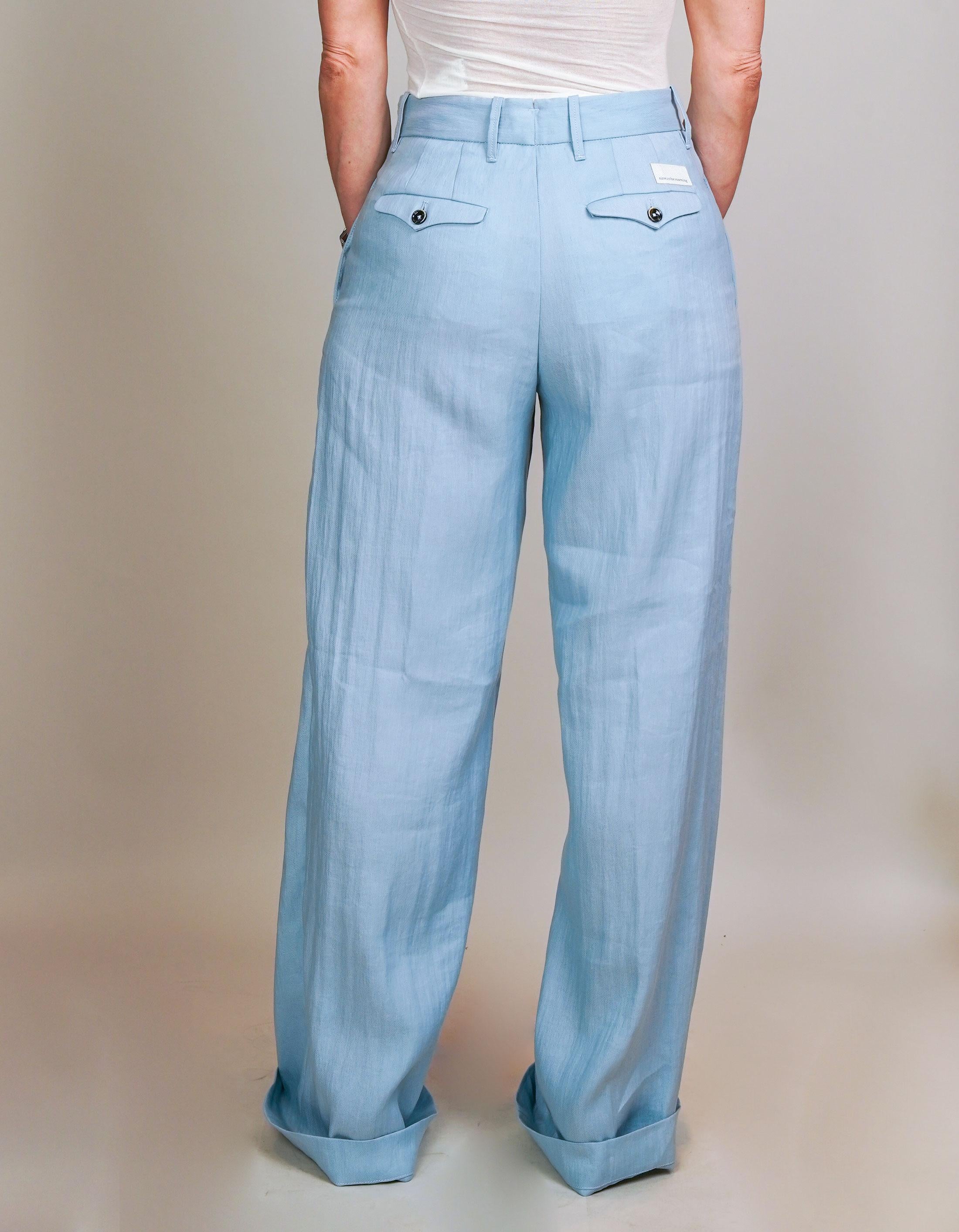 Pantalone Nine in the Morning donna Calypso celeste CALYPSO CELESTE NINE INTHE MORNING 