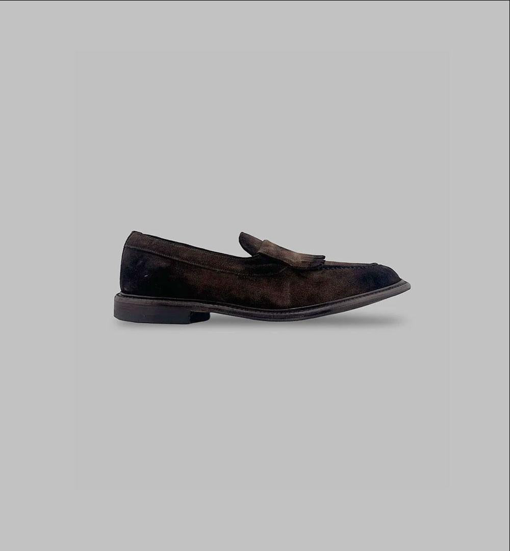 Mocassino Claudio Marini uomo 8322 testa di moro 8322 FRANGIA 122 CLAUDIO MARINI 