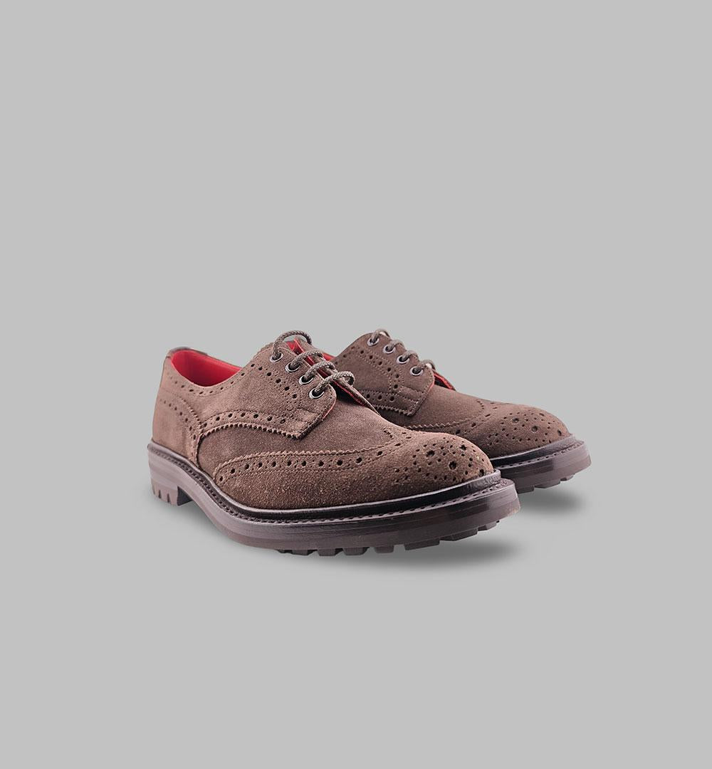Derby TRICKER'S uomo 56333 407 Caffè<BR/> 56333/407 BOURTON TRICKER'S 