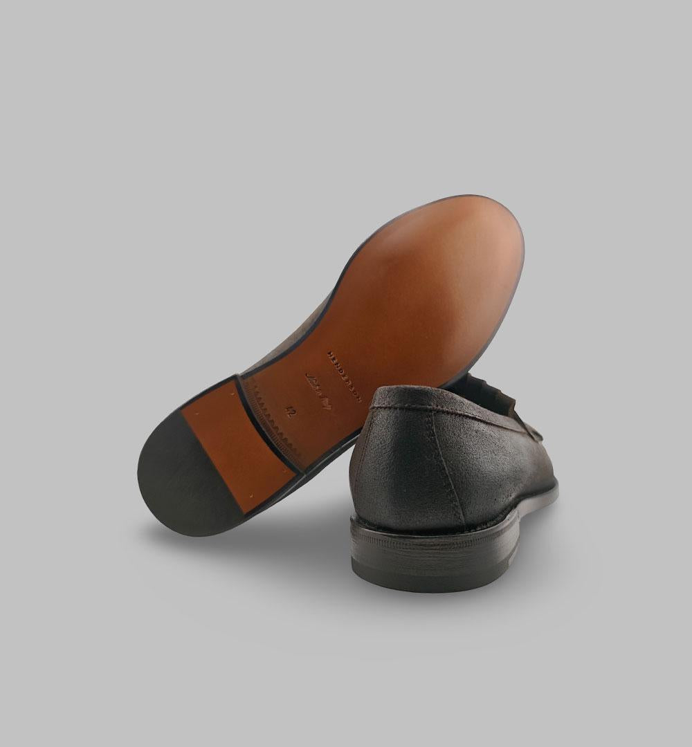 Mocassino Henderson uomo 75416 S 0  testa di moro 75416.S.0 FRANGIA HUNTER HENDERSON 