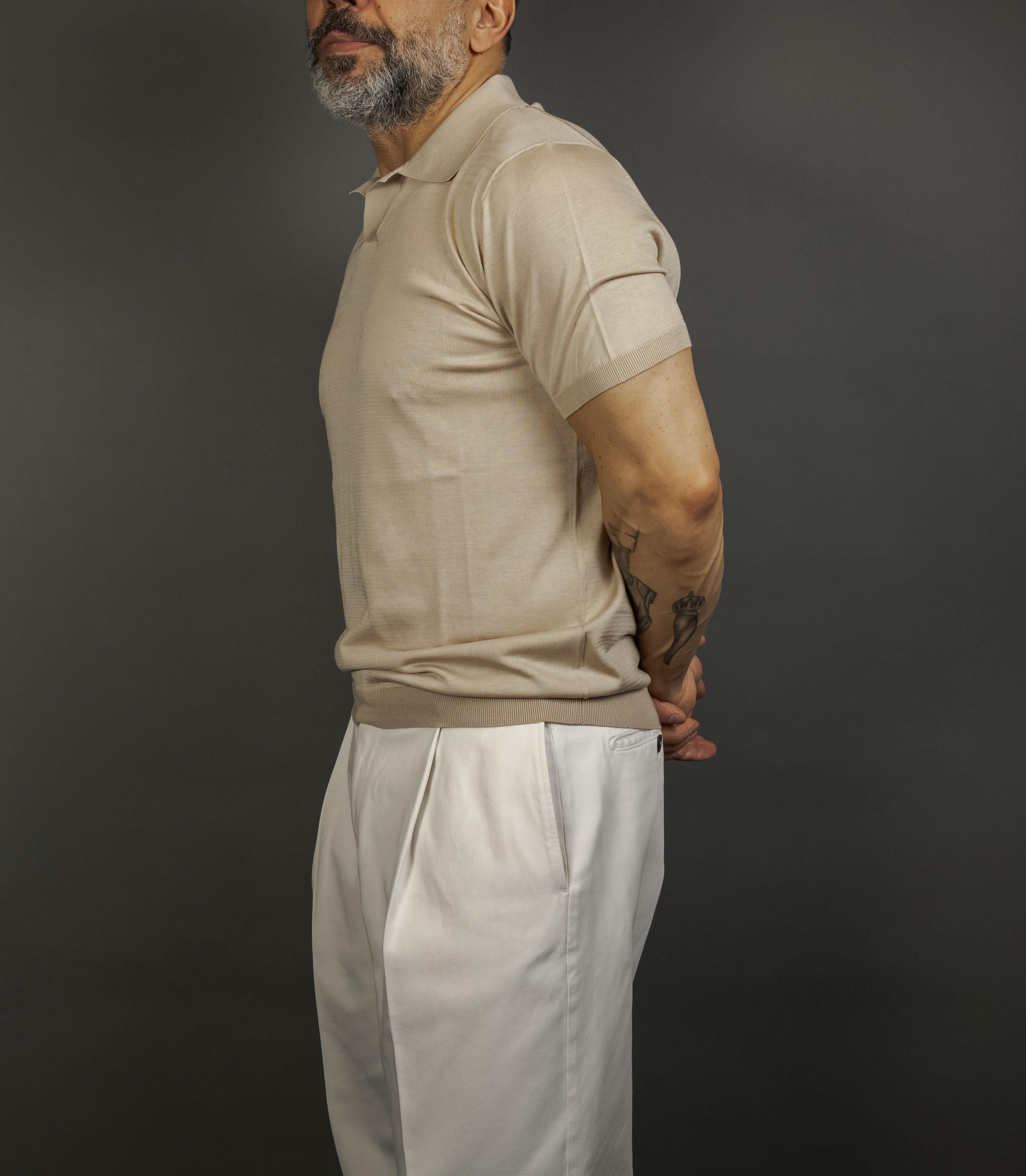 Polo Kangra uomo 1004 23 sughero 1004 23 0433 SUGHERO KANGRA 