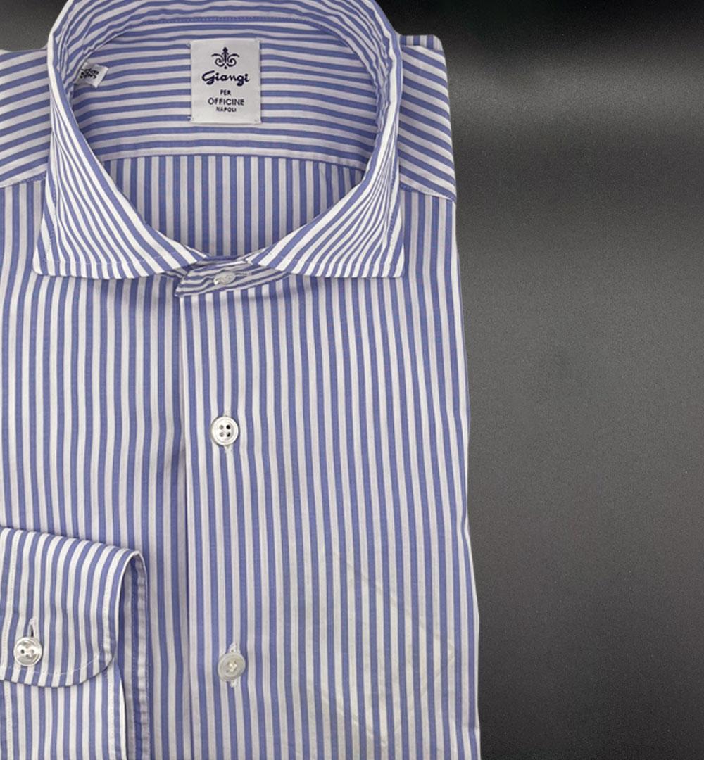 Camicia Giangi uomo 5703 celeste <BR/> 5703 9302 1 CELESTE GIANGI 