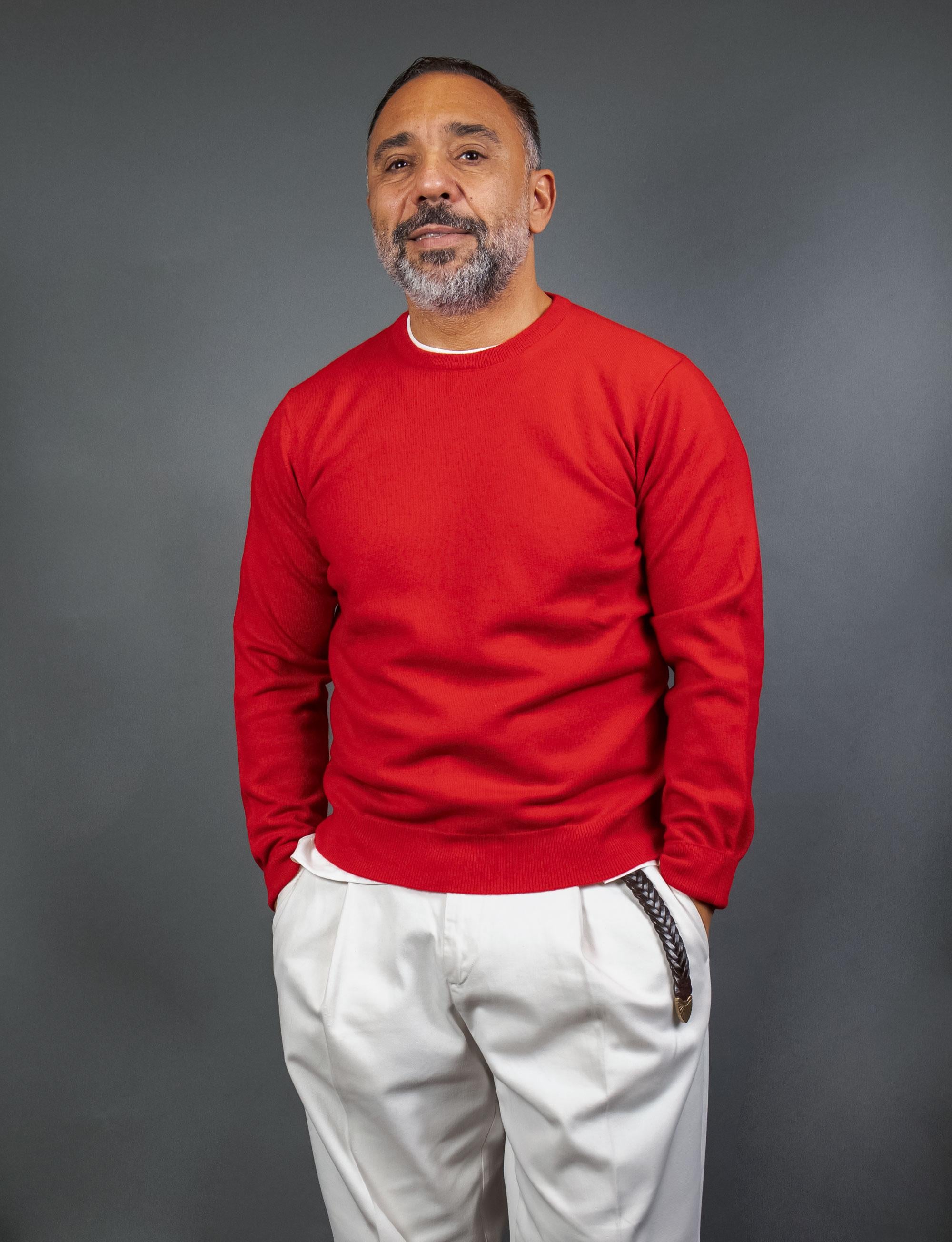 Maglione Della Ciana uomo 07132 Rosso 07132 ROSSO Della Ciana 