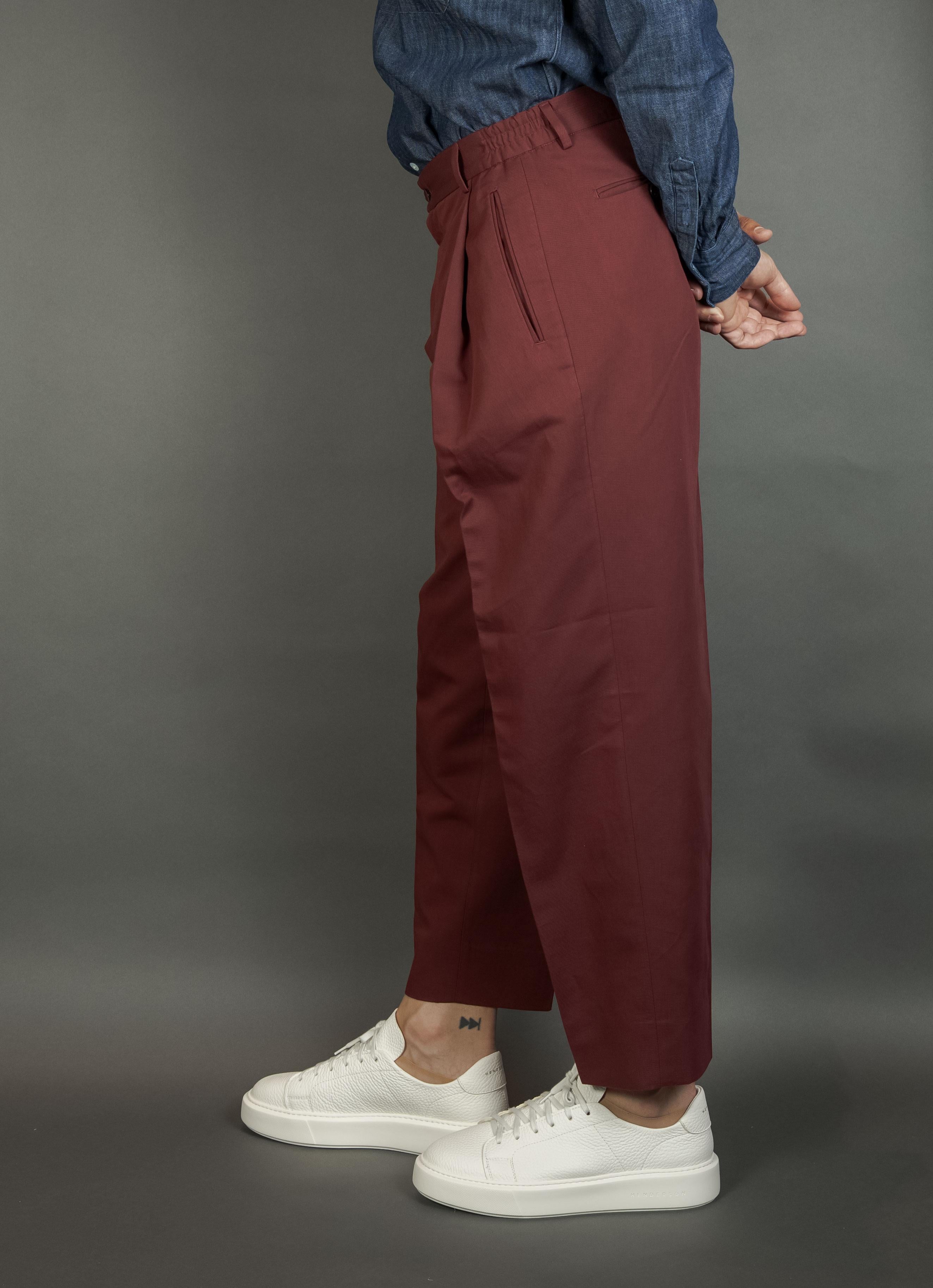 Pantalone Briglia uomo MANHATTANS ruggine MANHATTANS 325050 068 RUGGINE BRIGLIA 
