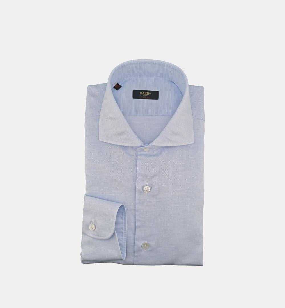 Camicia Barba uomo K1U13 0154071 celeste K1U13 0154071 2 BARBA 