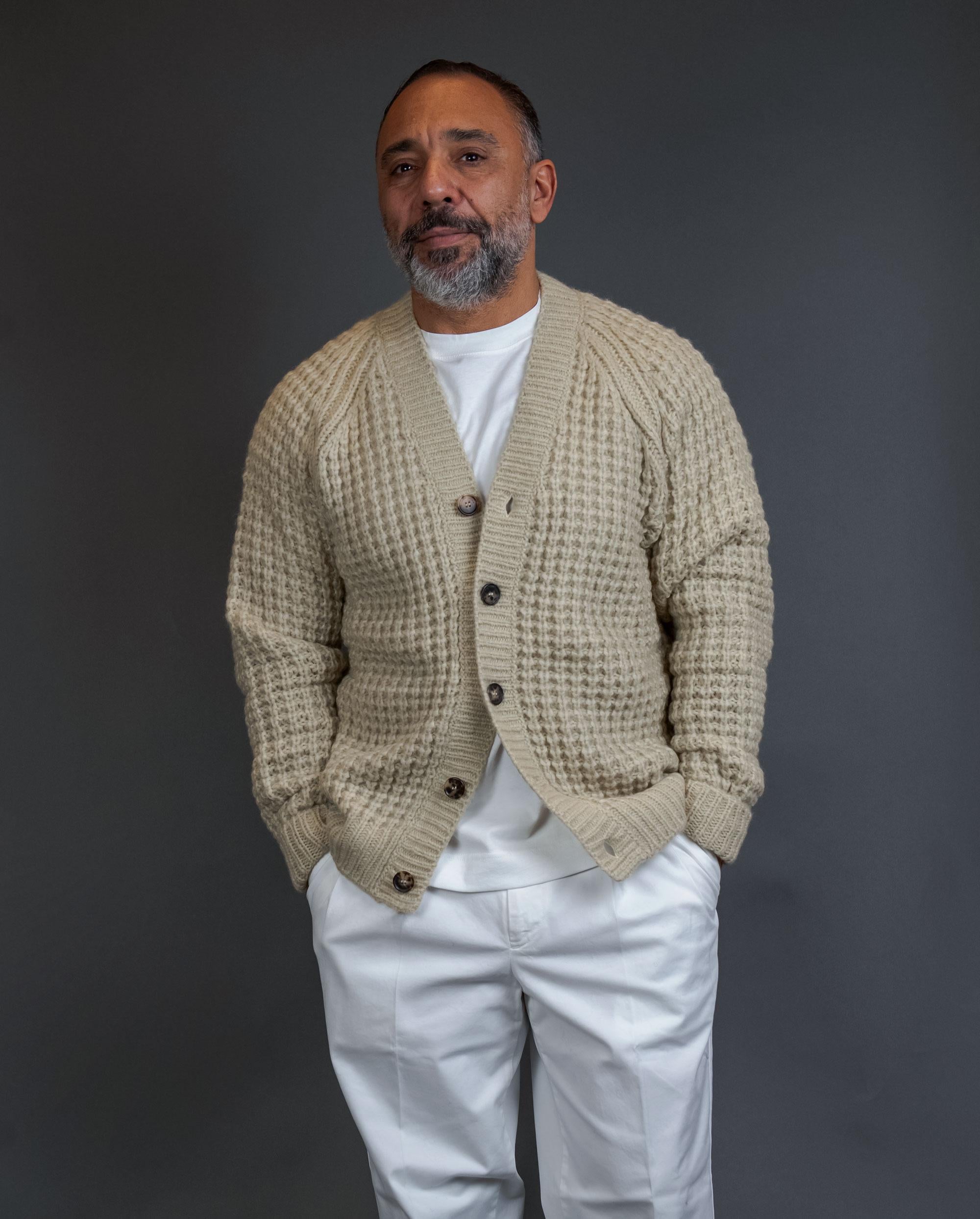 Cardigan ROBERTO COLLINA uomo 42110 Pagua 42110 4243 ROBERTO COLLINA 