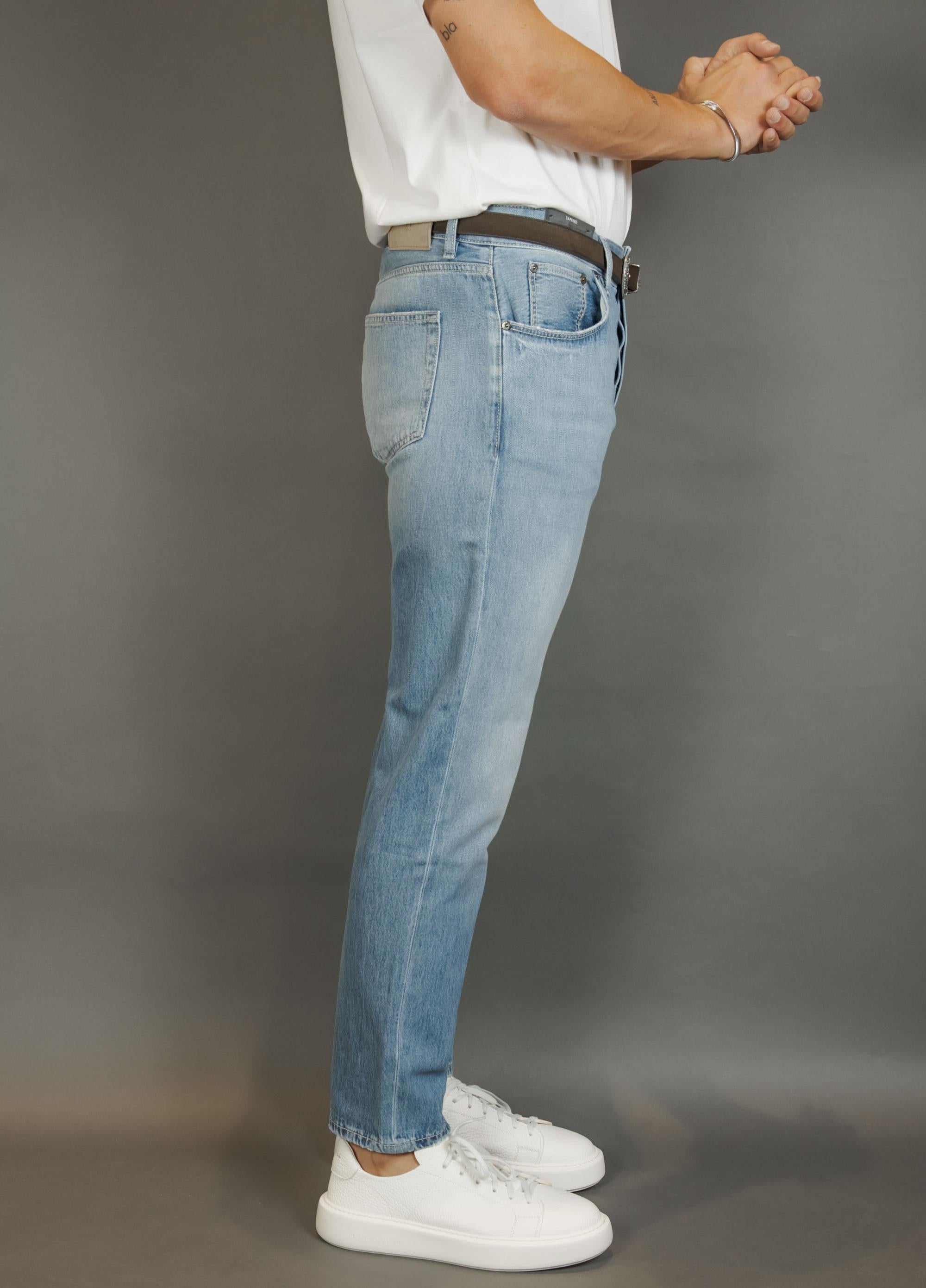 Jeans PT TORINO uomo TP05B0CA5630 Denim chiaro TP05B0CA5630 ML38 DENIM CHIARO PT 