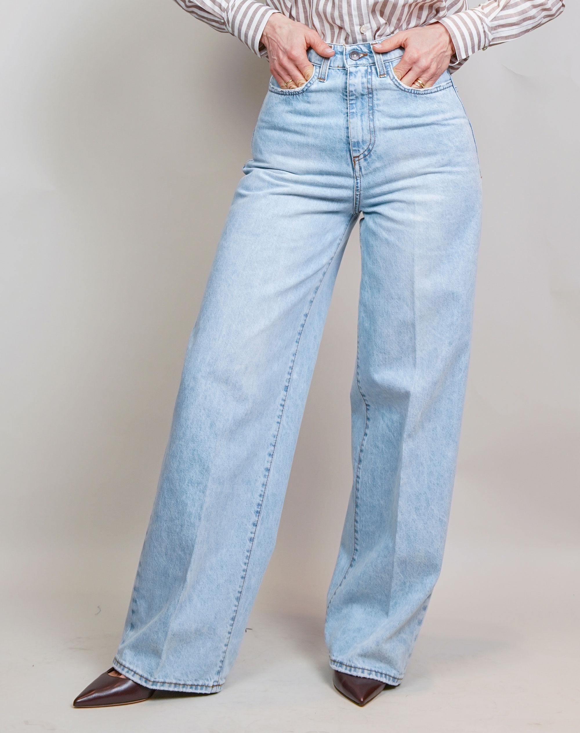 Jeans Bonheur donna Tulum blu chiaro TULUM BLC BONHEUR 