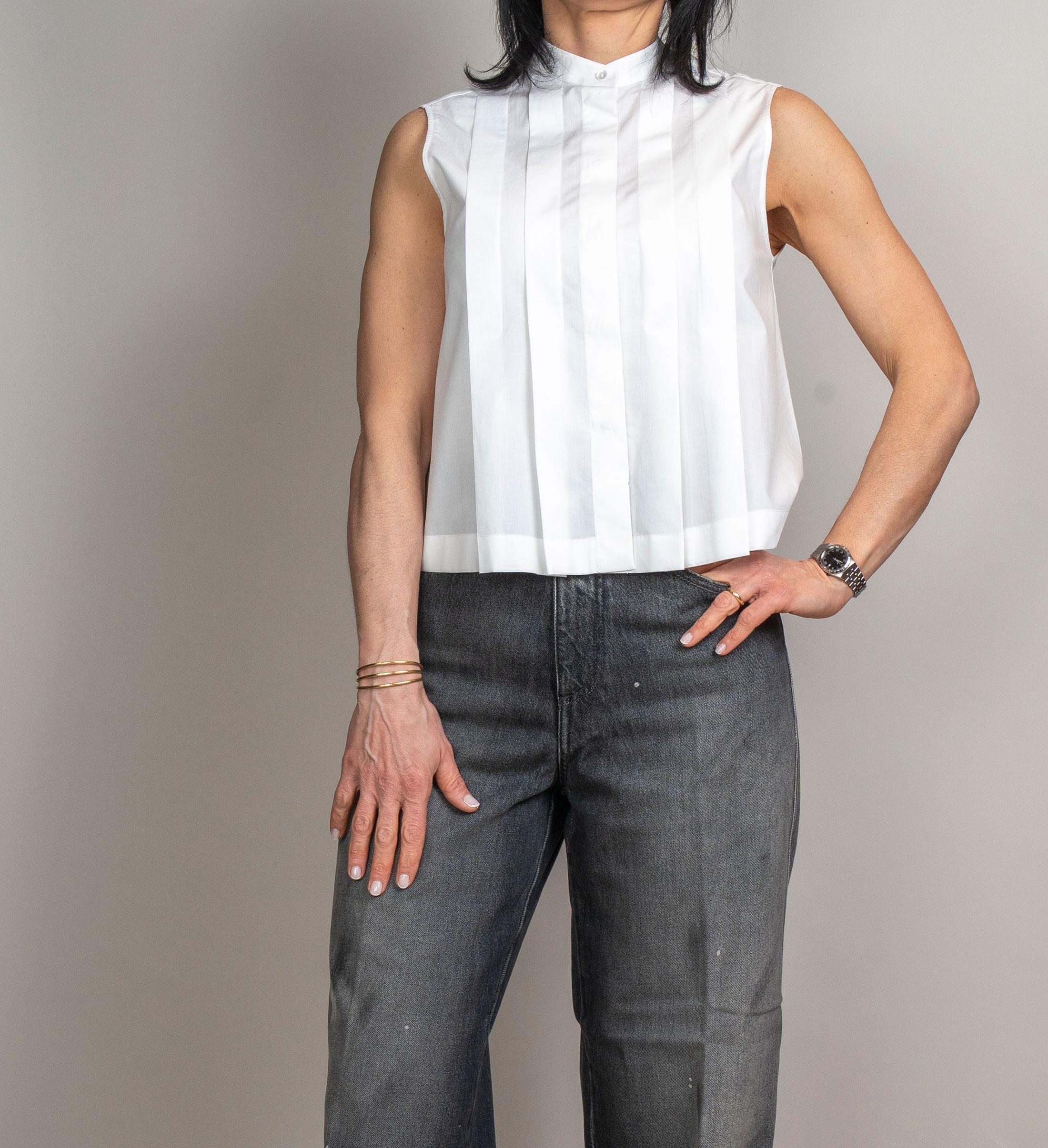 Camicia Xacus donna Cora bianca CORA 101 XACUS 