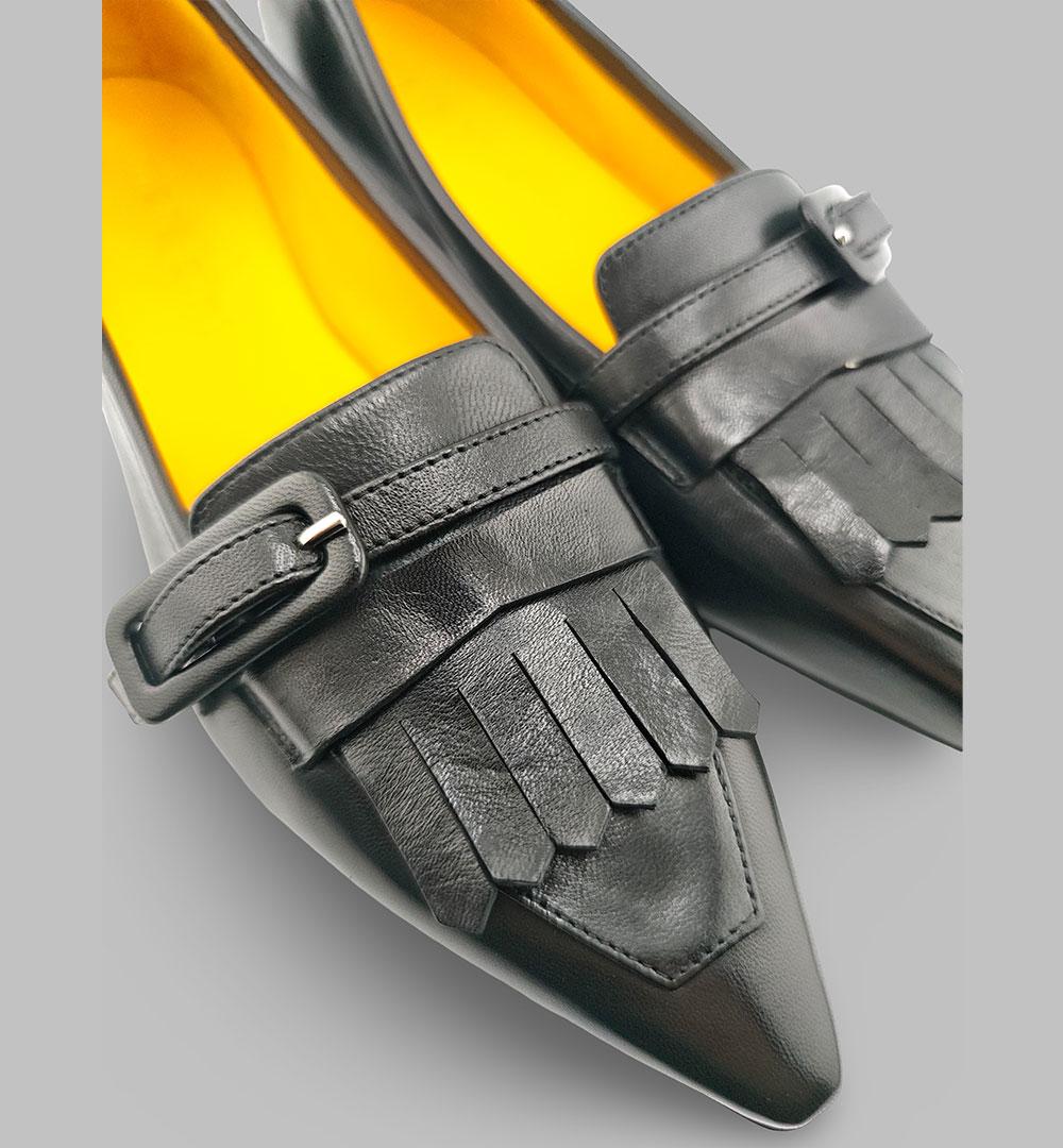 Ballerina Mara Bini Milena donna V424 nero V424 FRANGIA MARA BINI 