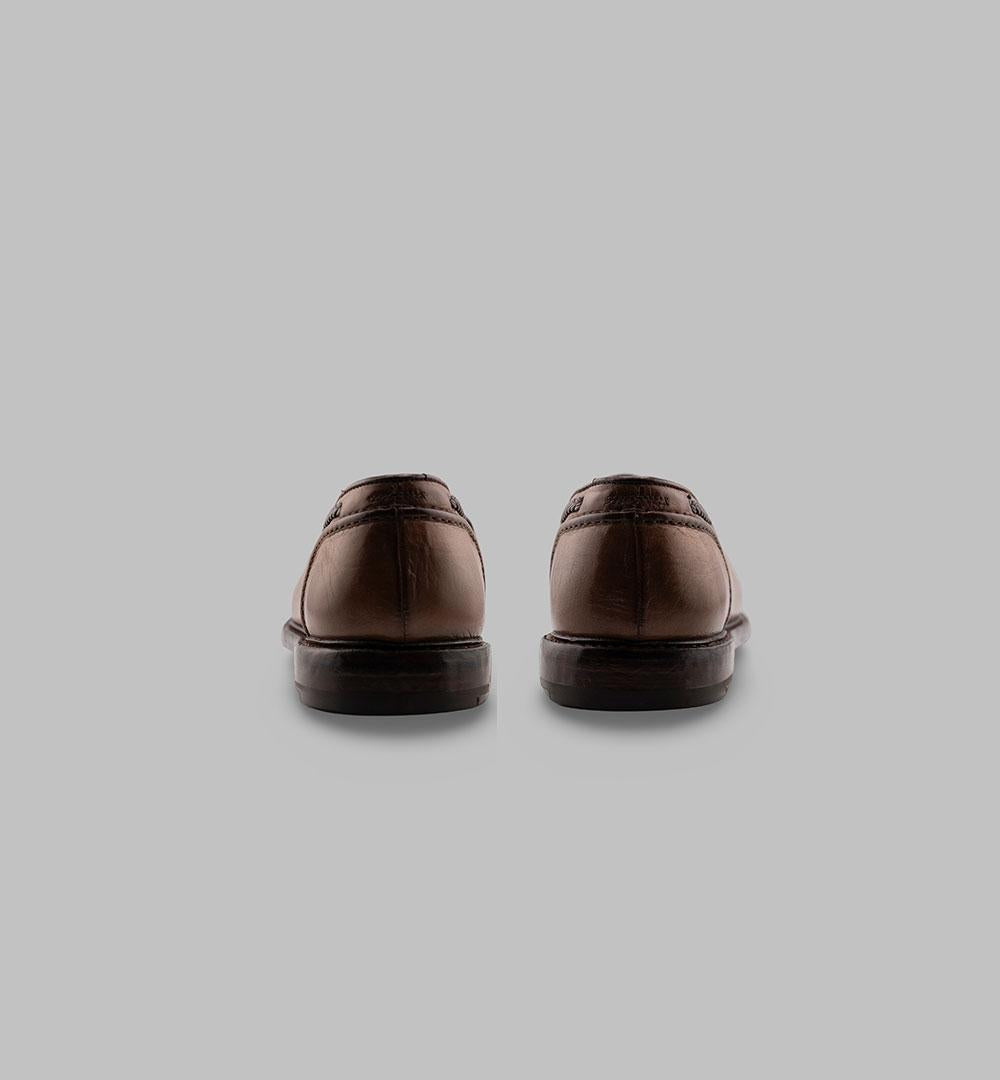 Mocassini Premiata 32056 uomo tabacco 32056 NAP BUFF PREMIATA 