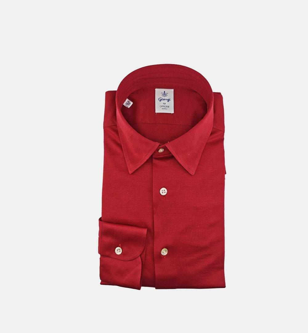Camicia Giangi uomo 5700 rossa 5700 24795S GIANGI 
