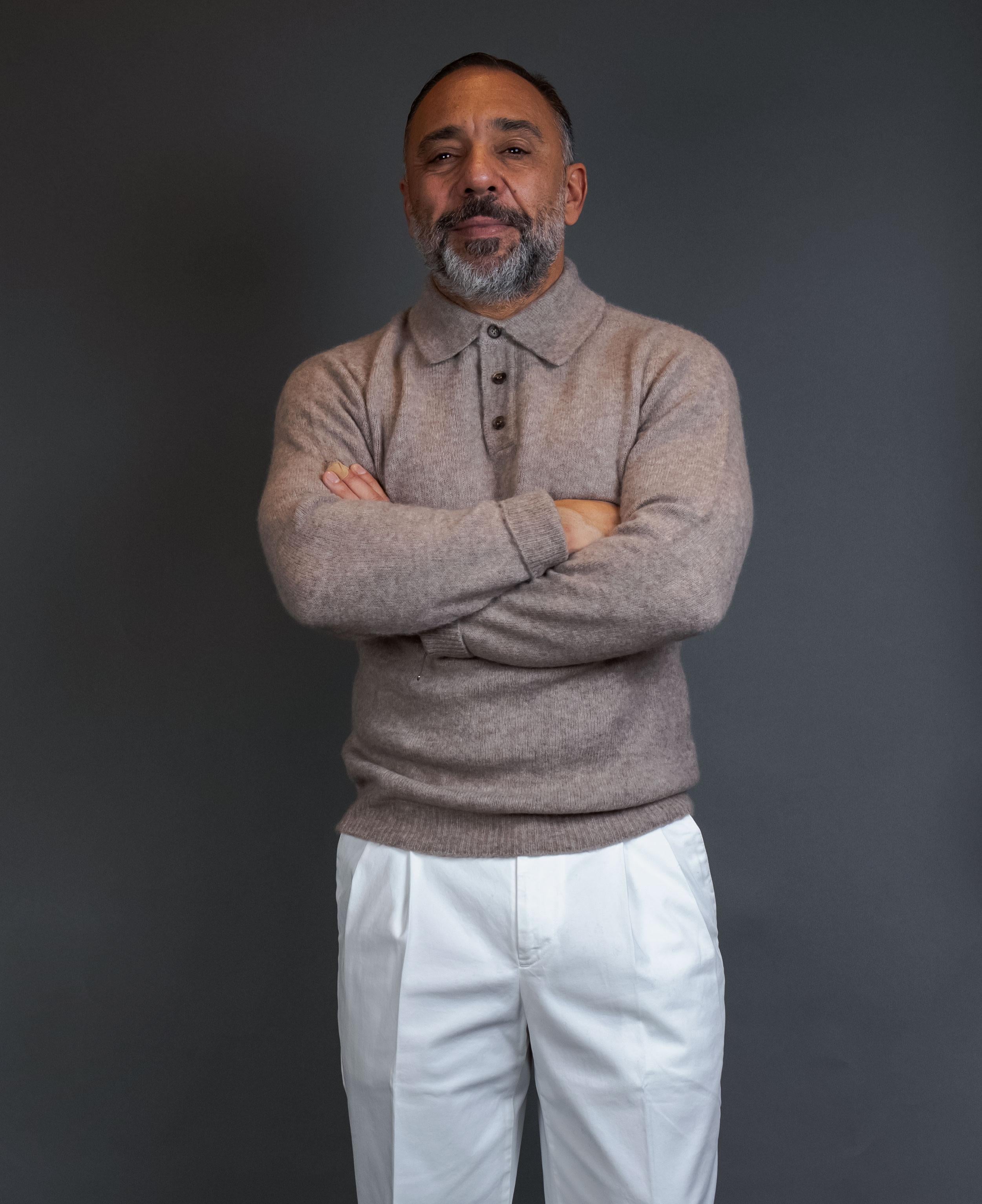 Maglione ROBERTO COLLINA uomo 32004 Beige<BR/> 32004 3203 ROBERTO COLLINA 