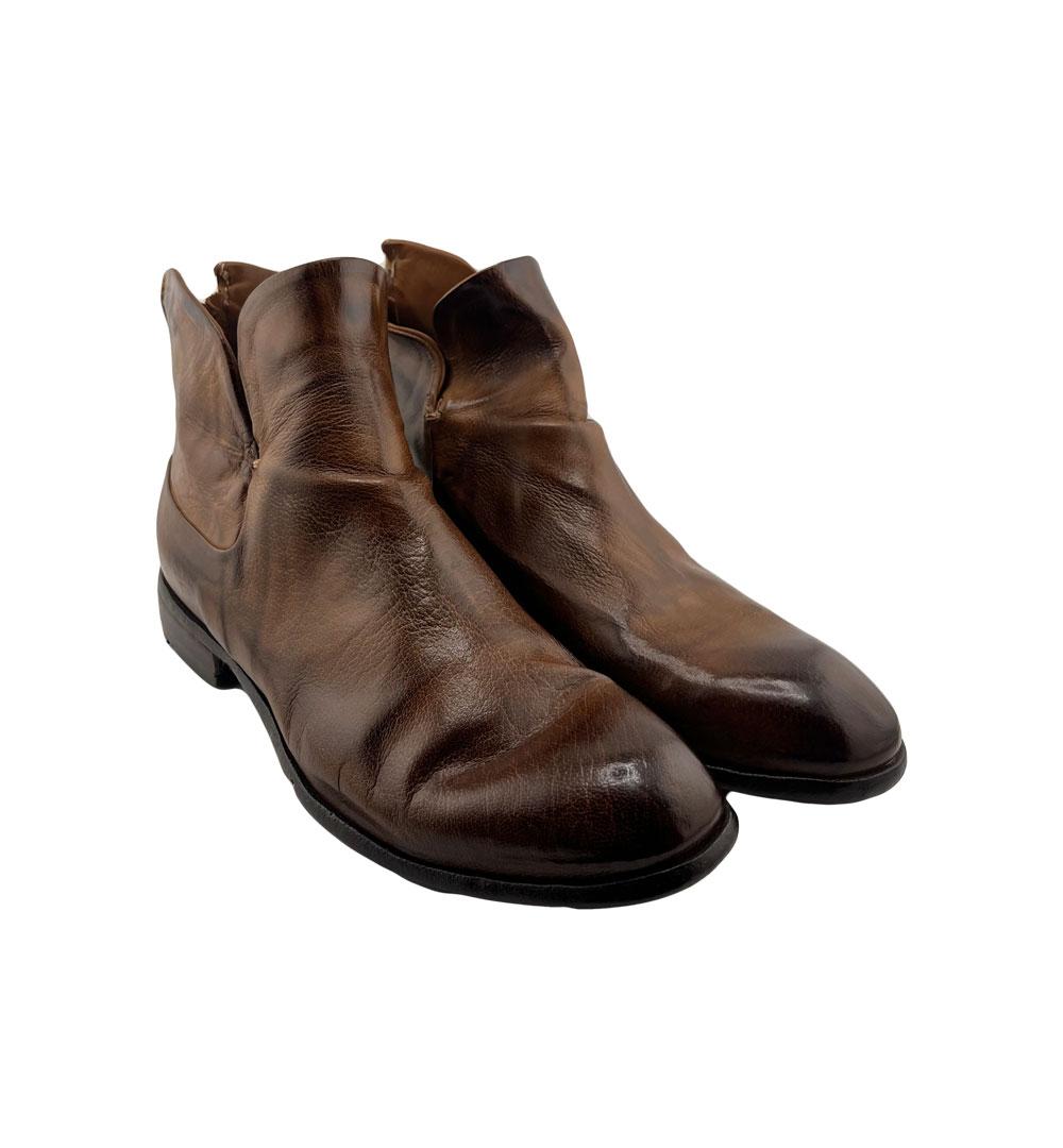 Stivaletto Lemargo donna DH06A sughero<BR/> DH06A ZIP DIETRO LEMARGO 