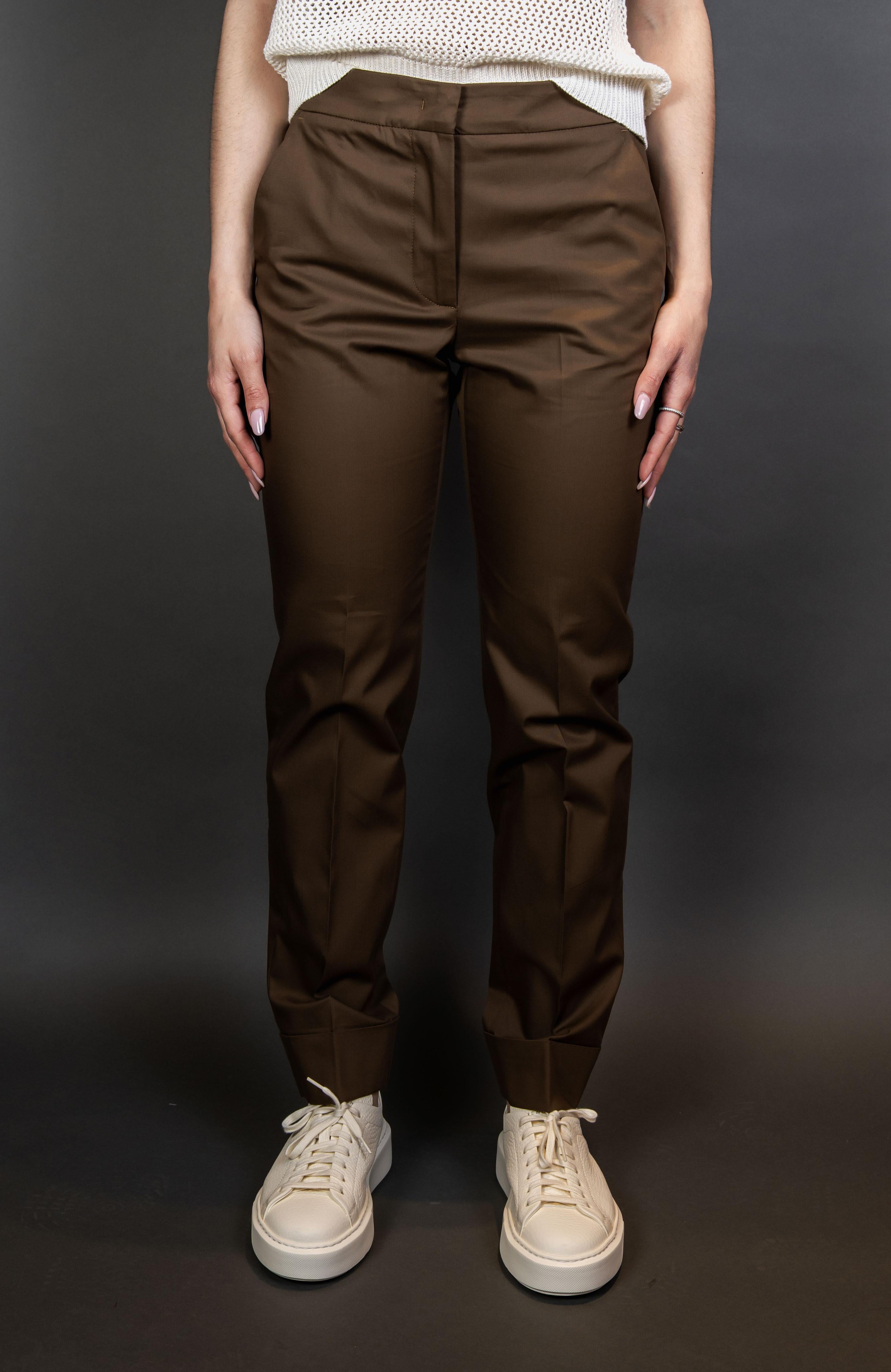 Pantalone PT Torino donna VSANZ00STD caramello VSANZ00STD SD64 0160 CARAMELLO PT 