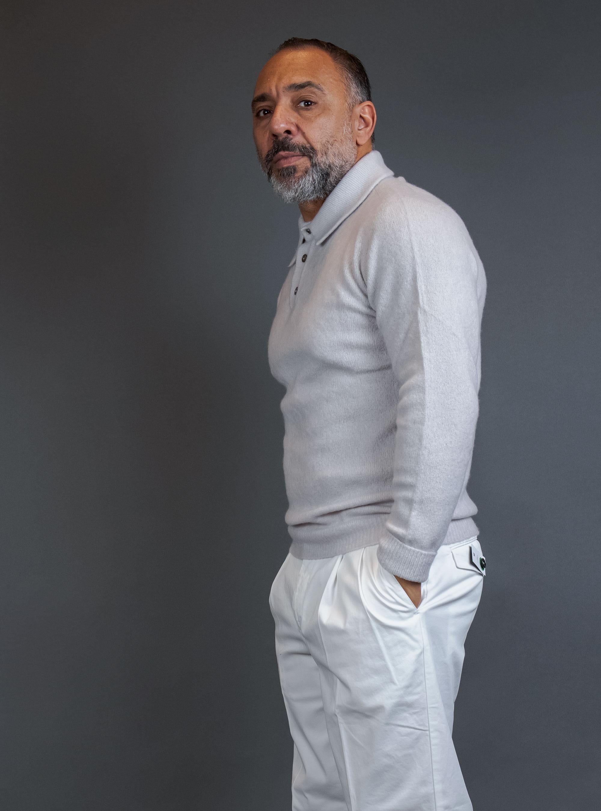 Maglione ROBERTO COLLINA uomo 32004 Perla 32004 3216 ROBERTO COLLINA 