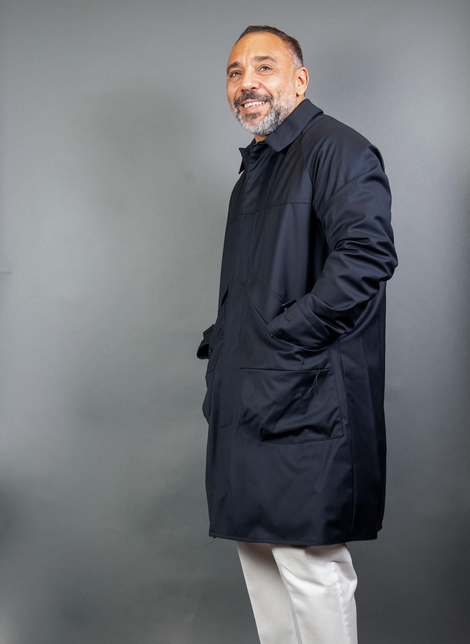 Cappotto PALTO' uomo PURAGUTWO Blu PURAGUTWO 205 BLU PALTO' 