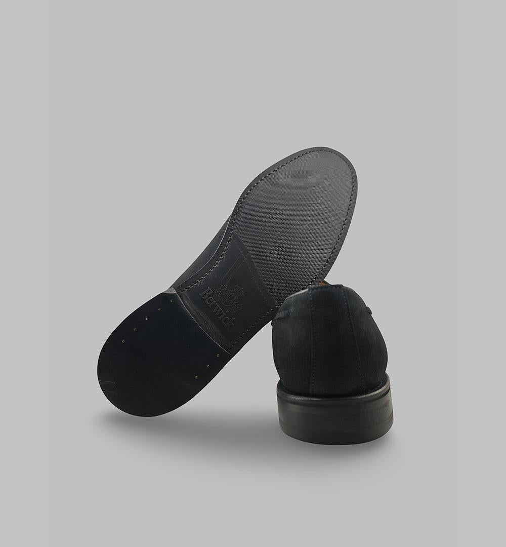 Mocassini Berwick uomo 8491 nero 8491 SUPERBUCK NAP BERWICK 