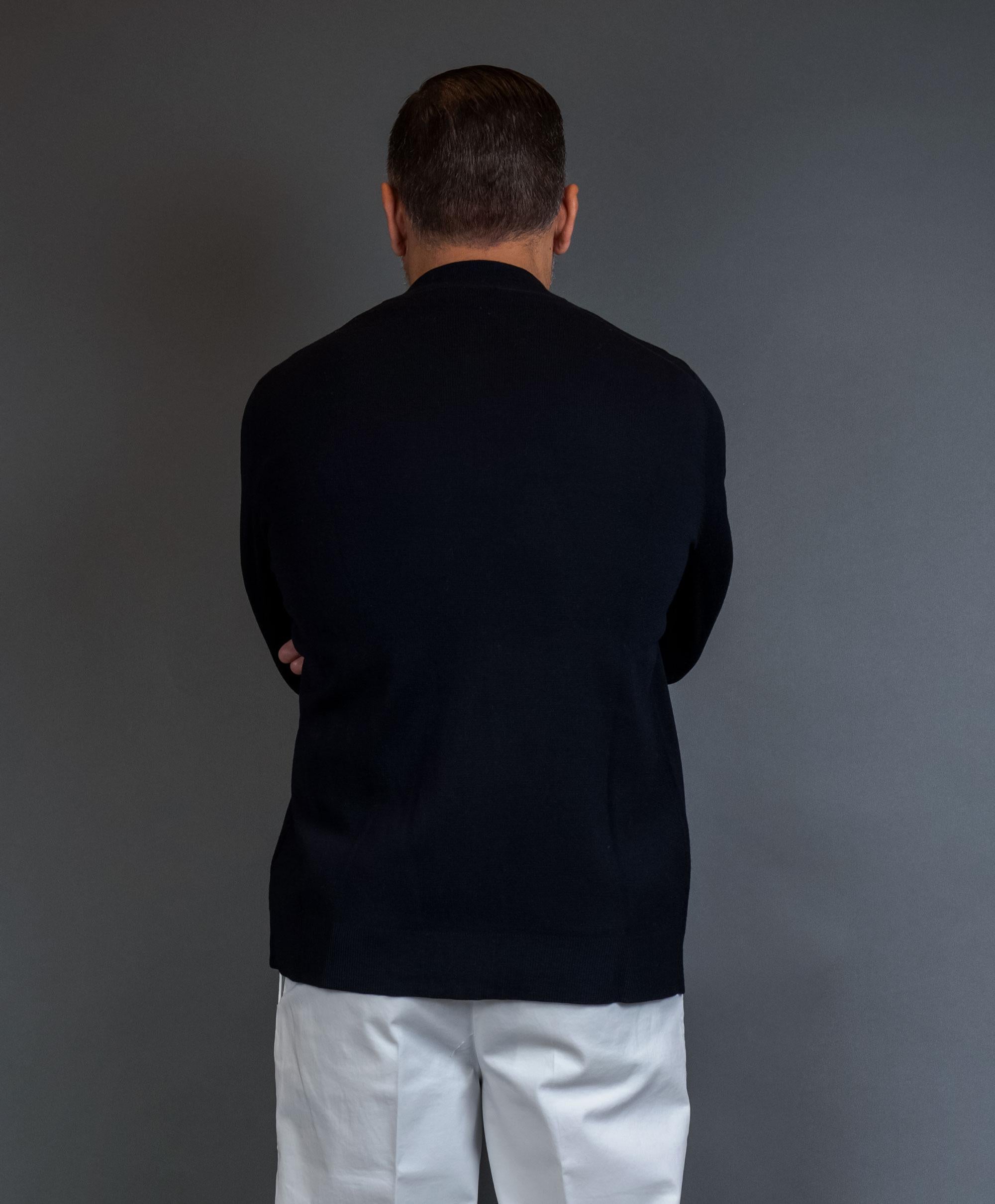 Cardigan CLAQ uomo CQ9243 Blu CQ9243 BLUE CLAQ 