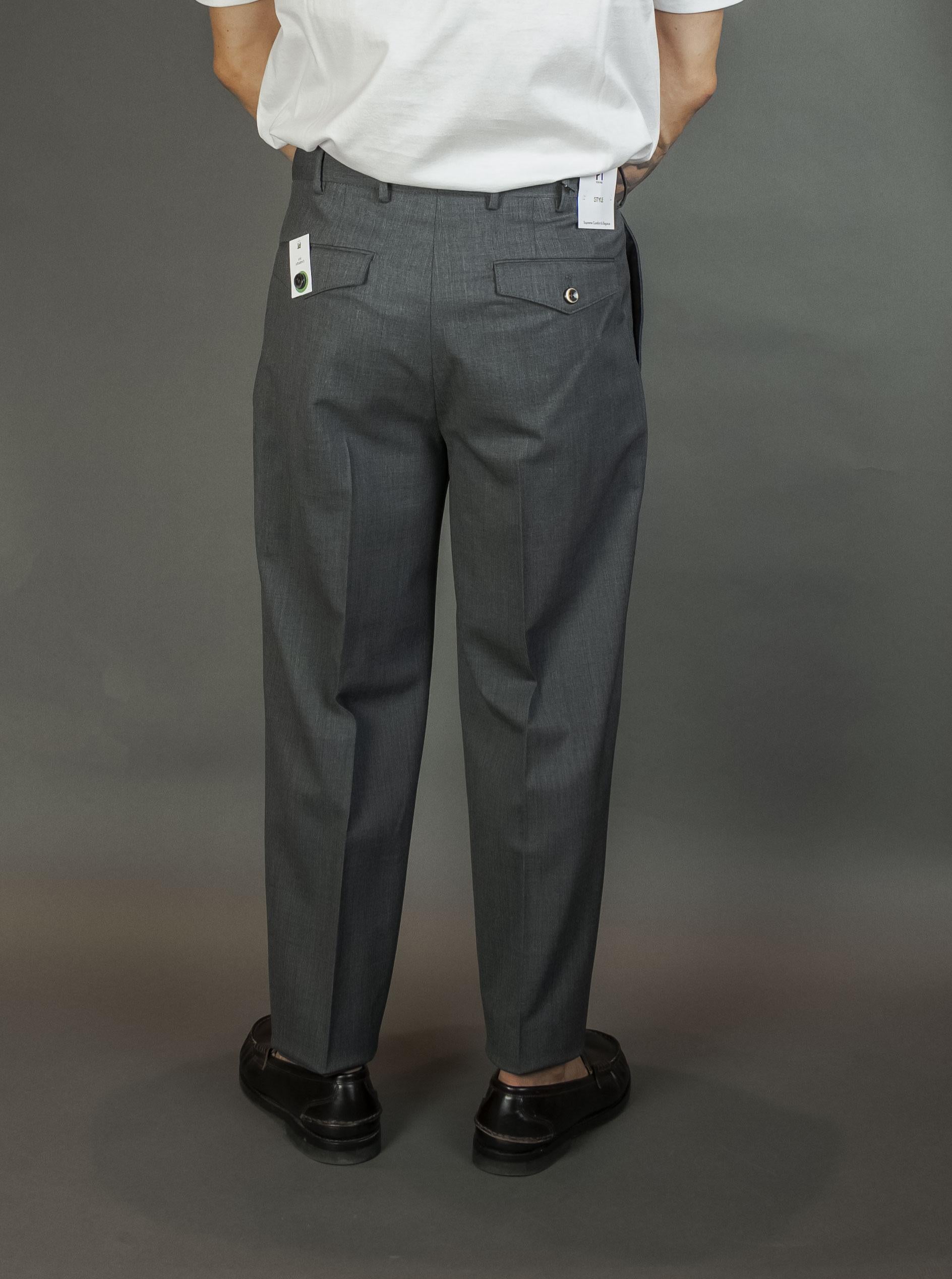 Pantalone PT Torino uomo ZFCLZB0L1MA37 grigio ZFCLZB0L1MA37 0250 GRIGIO PT TORINO 