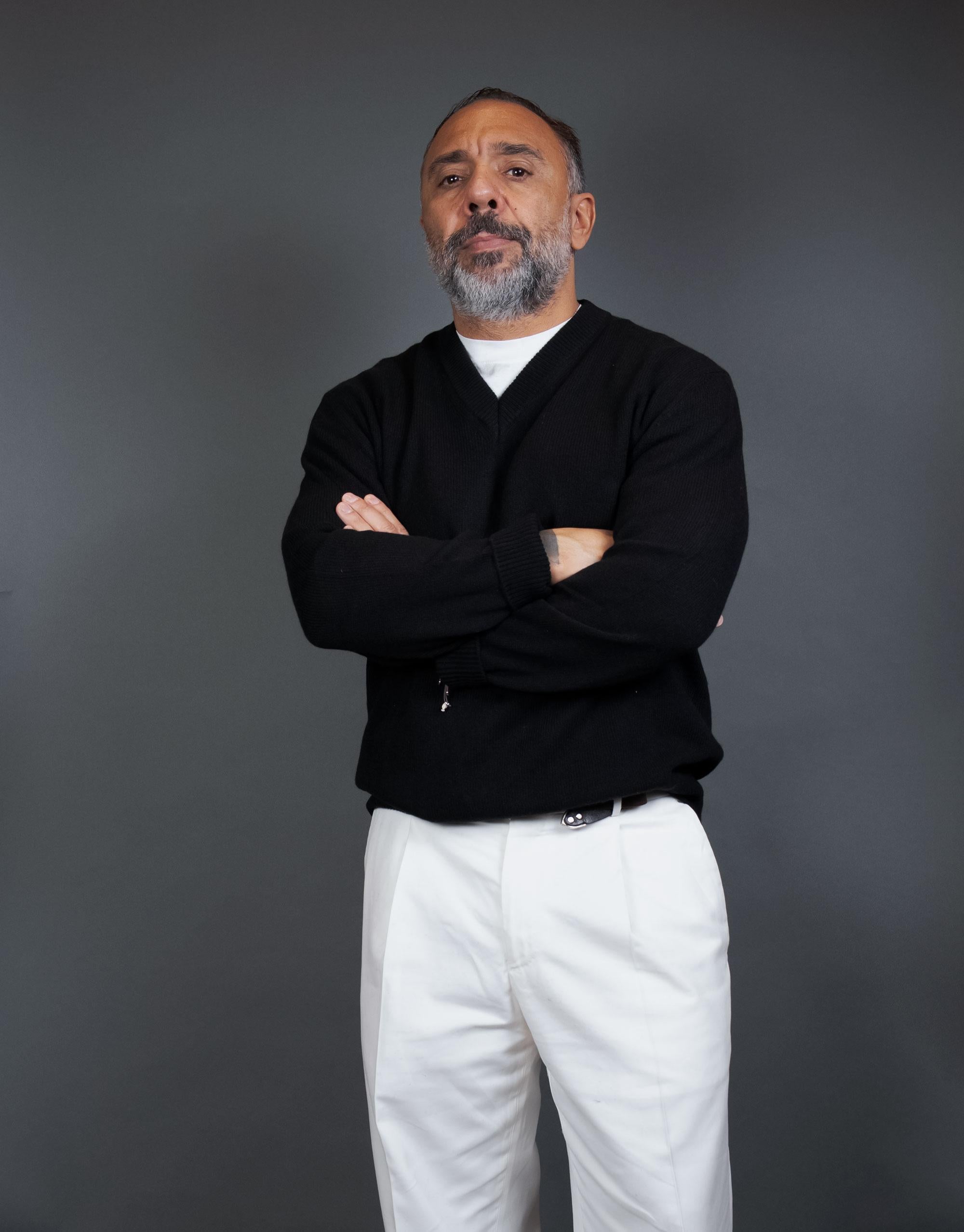 Maglione DANIELE FIESOLI uomo 3371 Nero 3371 013 NERO DANIELE FIESOLI 