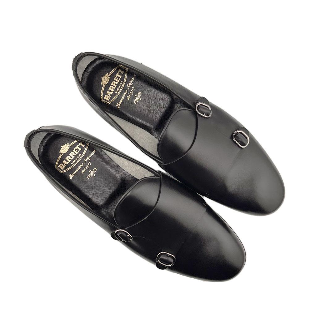 Doppia fibbia Barrett uomo 251U071 1 neri 251U071.1 D.F BETIS BARRETT 