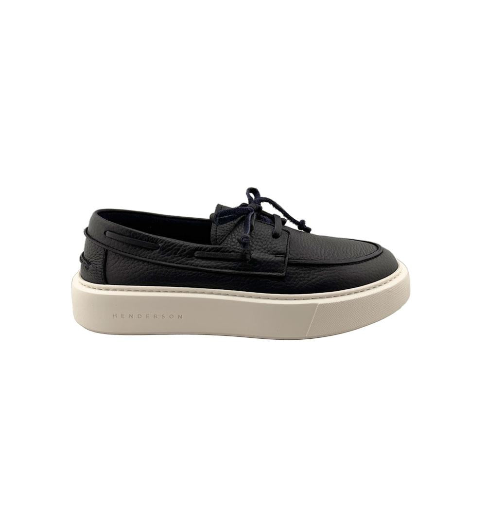 Mocassino Henderson uomo Ghibli blu indaco<BR/> GHIBLI.G.6 BARCA.IN HENDERSON 