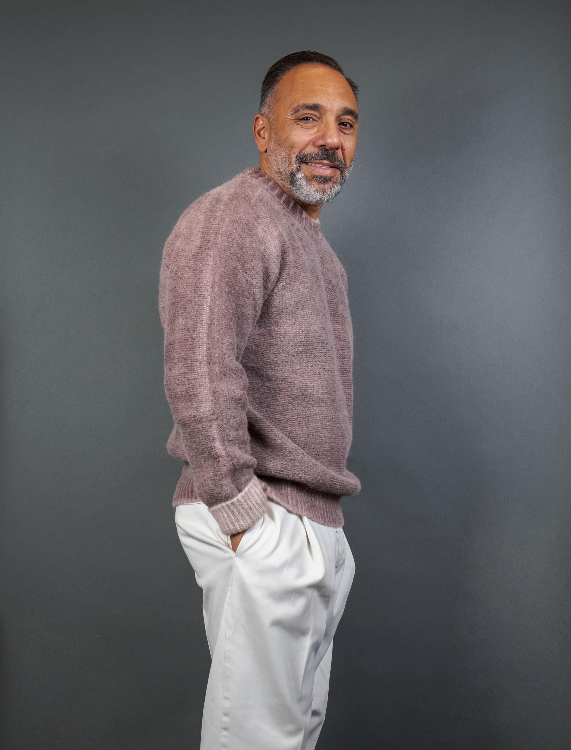 Maglione OFFICINE uomo 300 18 Rosa 300 18 268 SABLE OFFICINE 