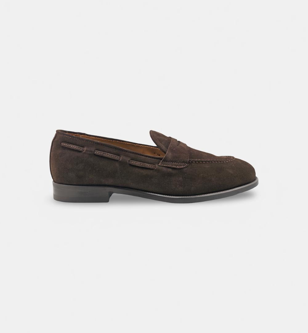 Mocassini Crisci uomo 3400 testa di moro 3400 CAMOSCIO CRISCI 