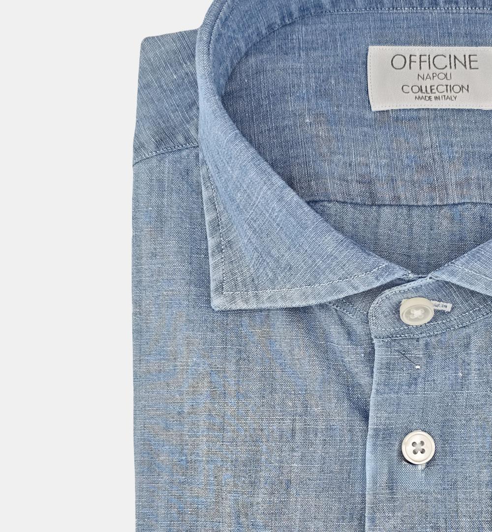 Camicia Officine uomo B4822 denim CAMICIA B4822 4822 OFFICINE 