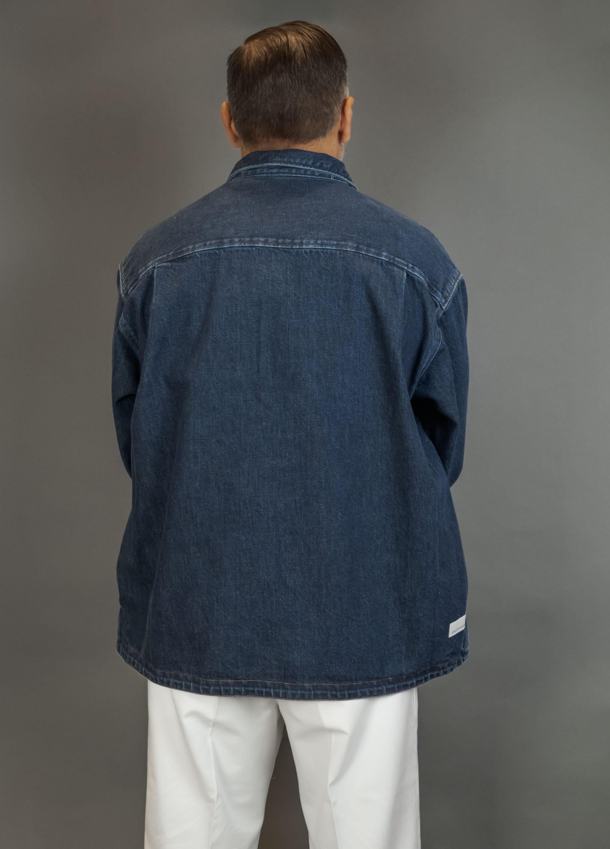 Giacca NINE IN THE MORNING uomo BNT05 BENITO Denim BNT05 BENITO AZ18 DENIM NINE INTHE MORNING 