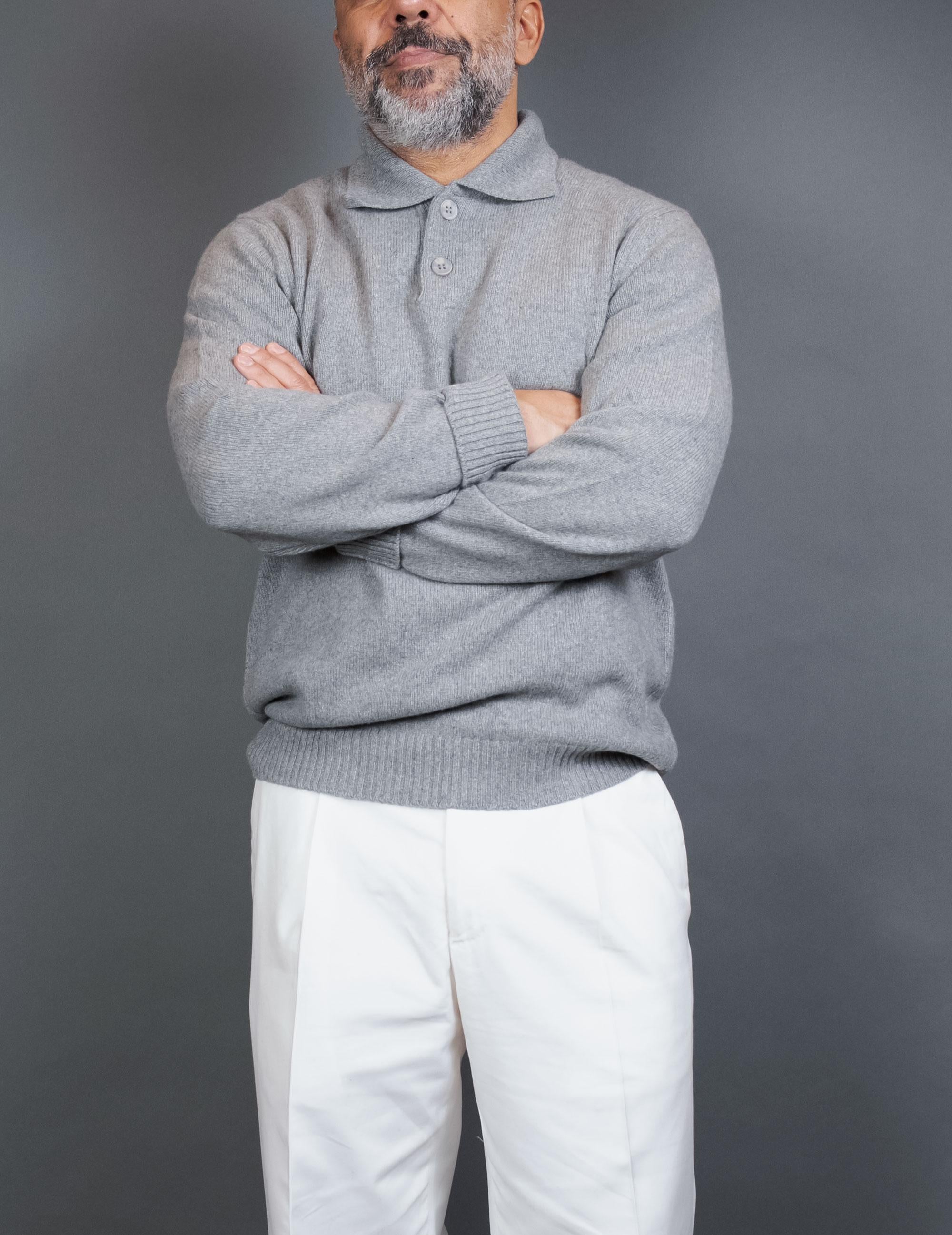 Maglione OFFICINE uomo POLO Grigio POLO GRIGIO OFFICINE 