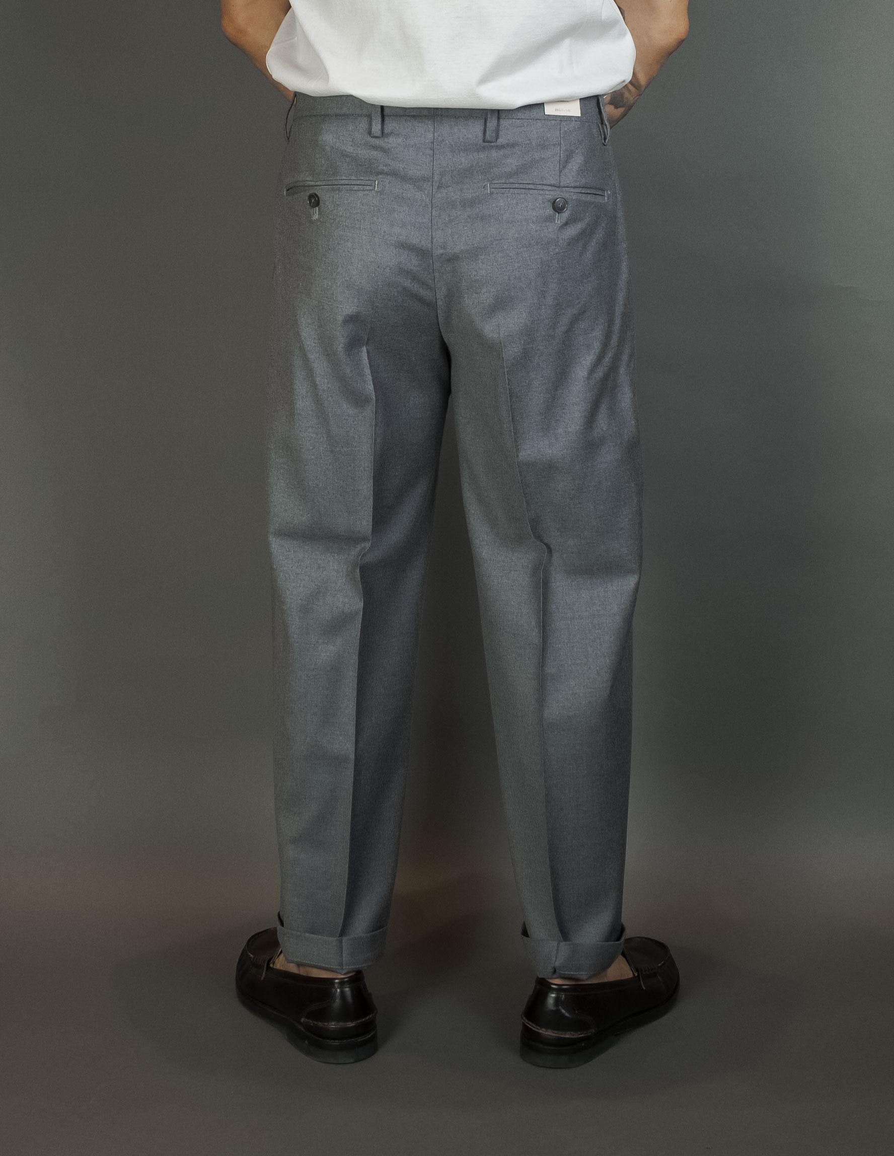 Pantalone Briglia uomo Portobellos grigio chiaro PORTOBELLOS 400120 060 GRIGIO BRIGLIA 