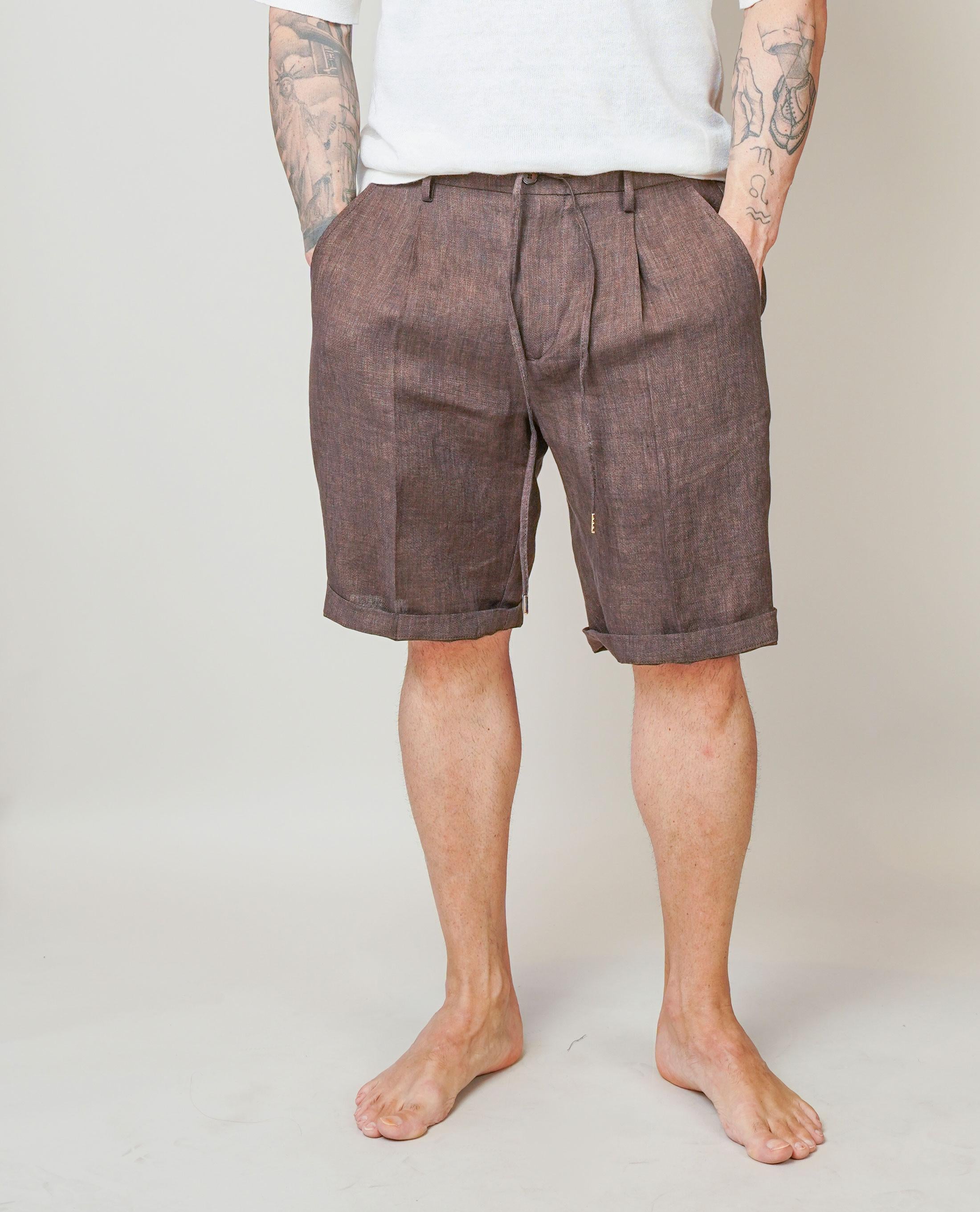 Bermuda Briglia uomo Olbias marrone OLBIAS 300117 56 BRIGLIA 