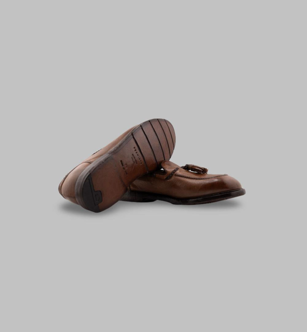 Mocassini Premiata 32056 uomo tabacco 32056 NAP BUFF PREMIATA 