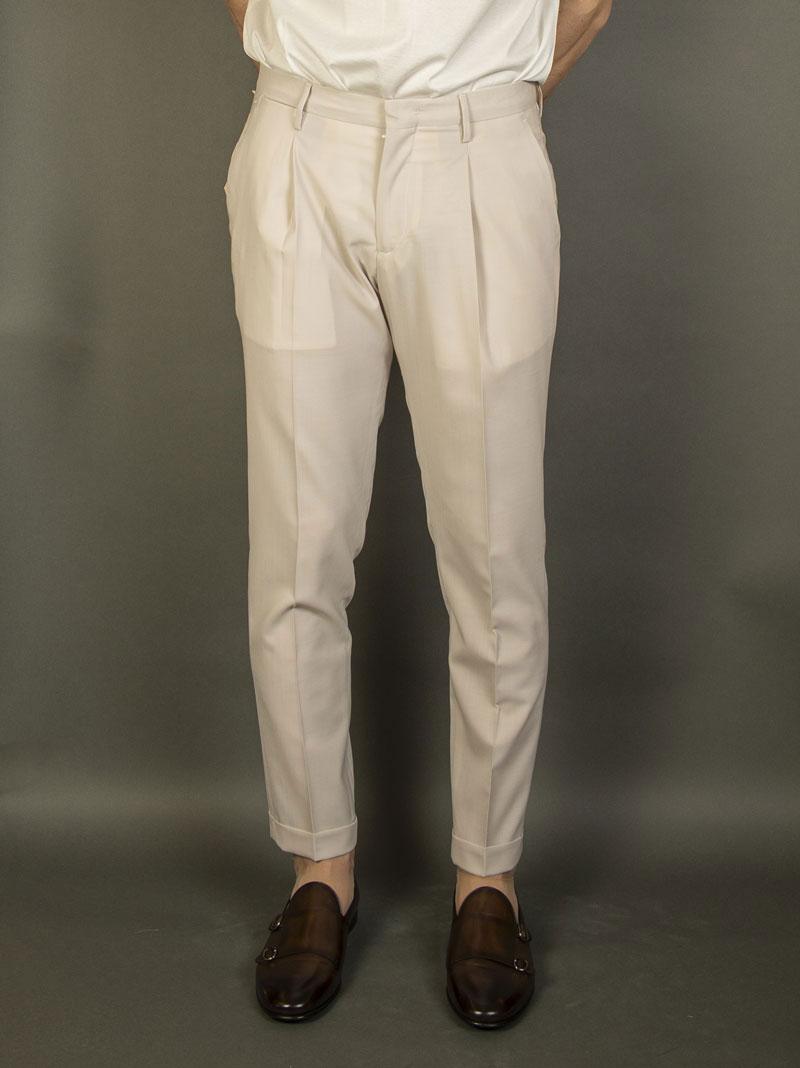 Pantalone Briglia uomo TIBERIOS 325082 beige TIBERIOS 325082 0123 BEIGE BRIGLIA 