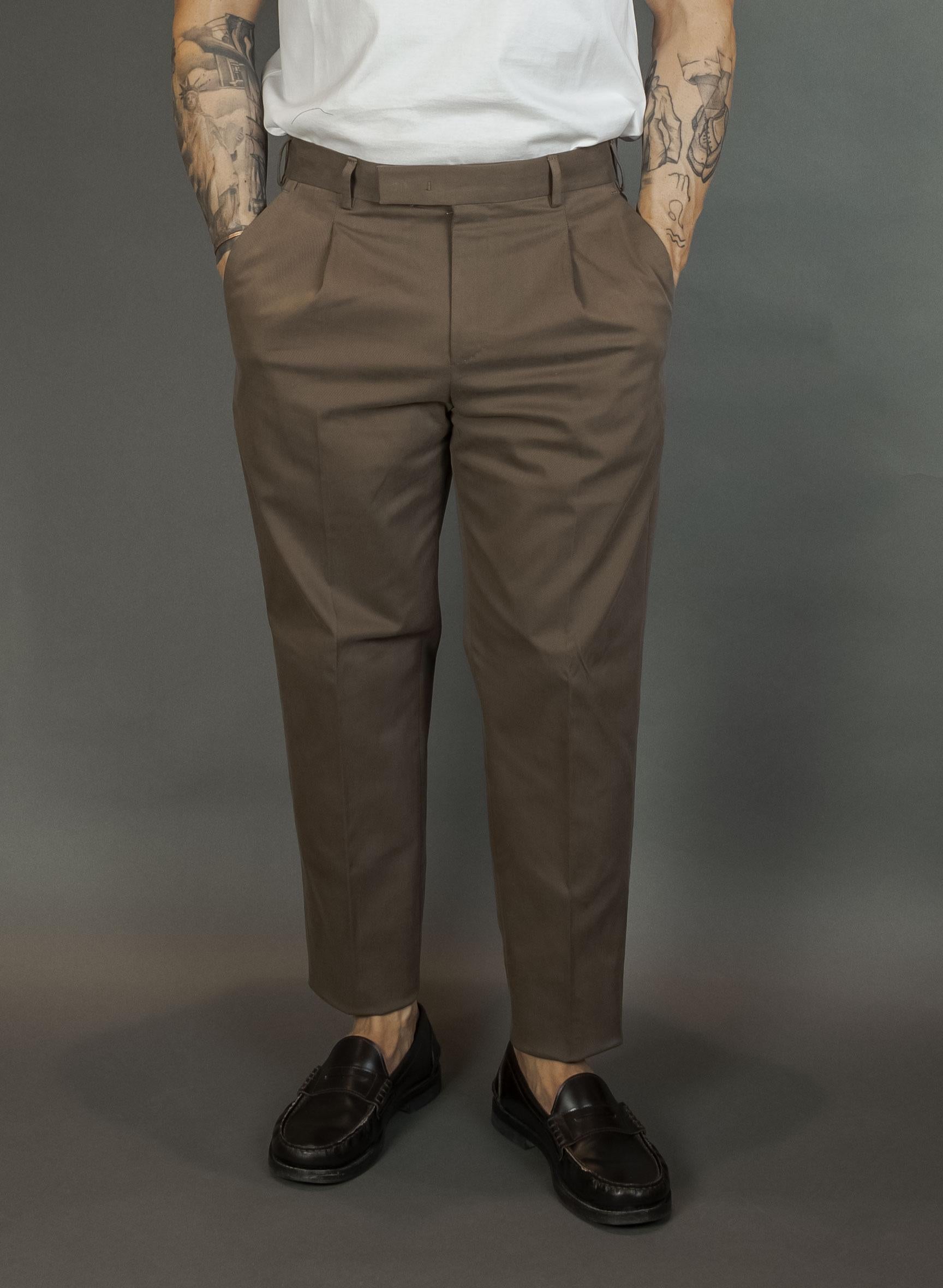 Pantalone PT Torino uomo RSZAZ40FWD SD75 marrone RSZAZ40FWD SD75 0155 MARRONE PT TORINO 