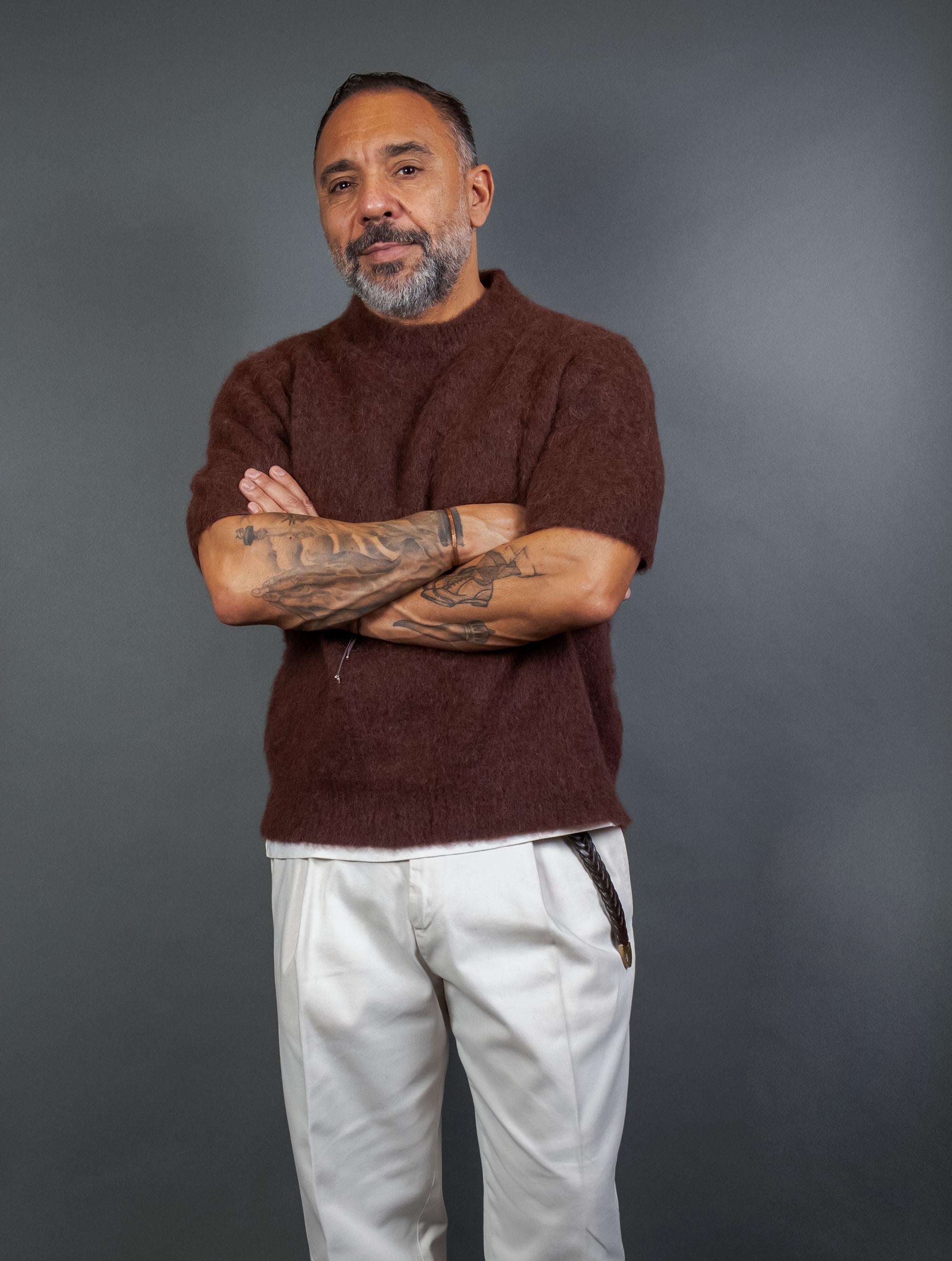 Maglia ALTEA uomo 251241 Marrone 251241 38 MARRONE ALTEA 