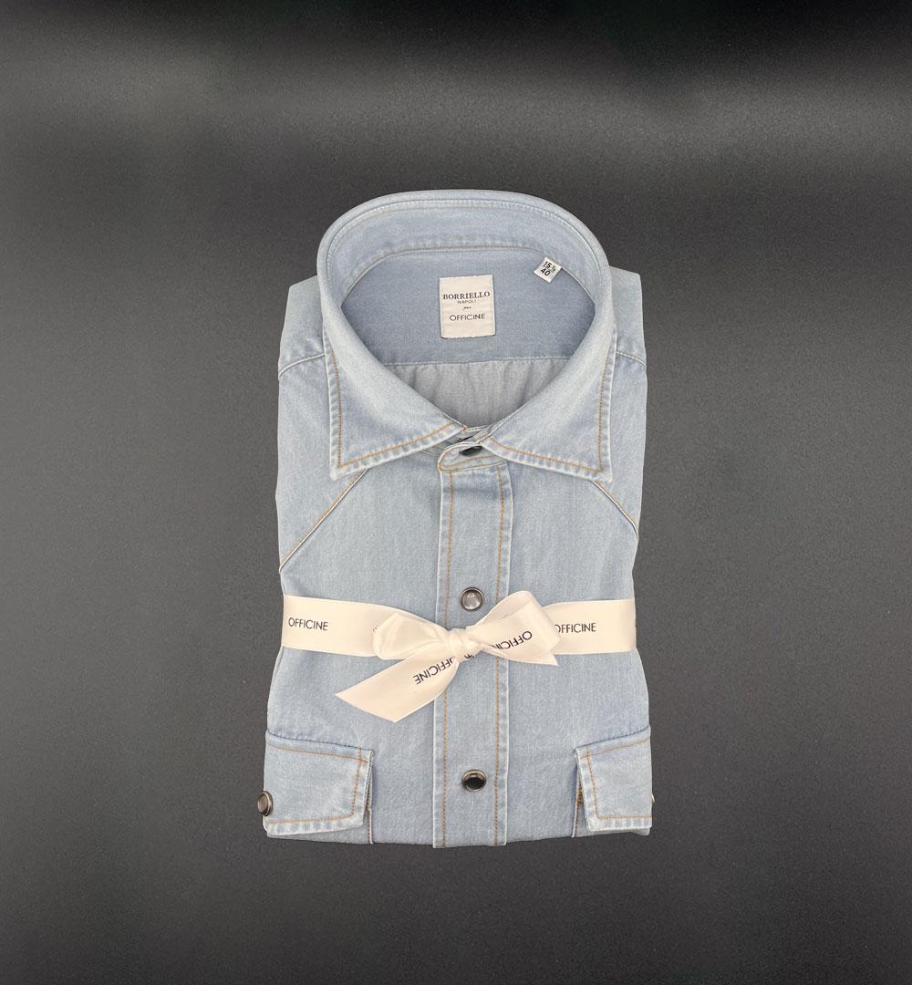 BORRIELLO 210632 DENIM CHIARO