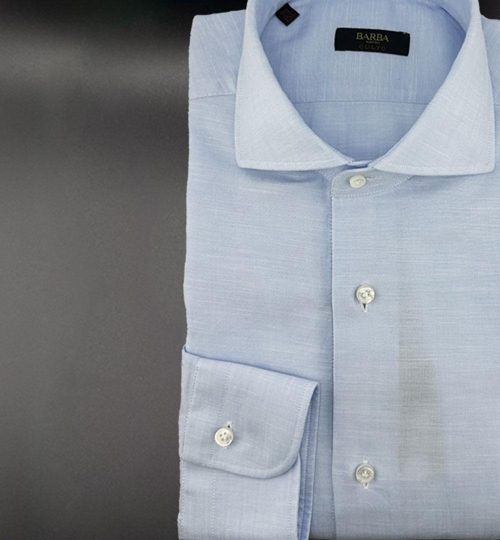 Camicia Barba uomo K1U13P0147138 azzurra K1U13P0147138 0003 AZZURRA BARBA 