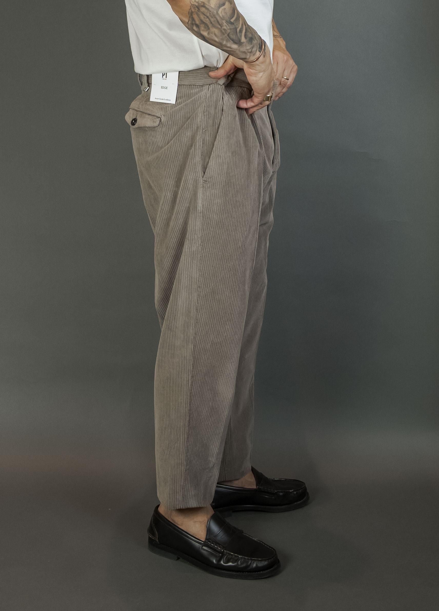 Pantalone PT Torino uomo RTZAZ40FWD TU93 marrone<BR/> RTZAZ40FWD TU93 N865 MARRONE PT TORINO 