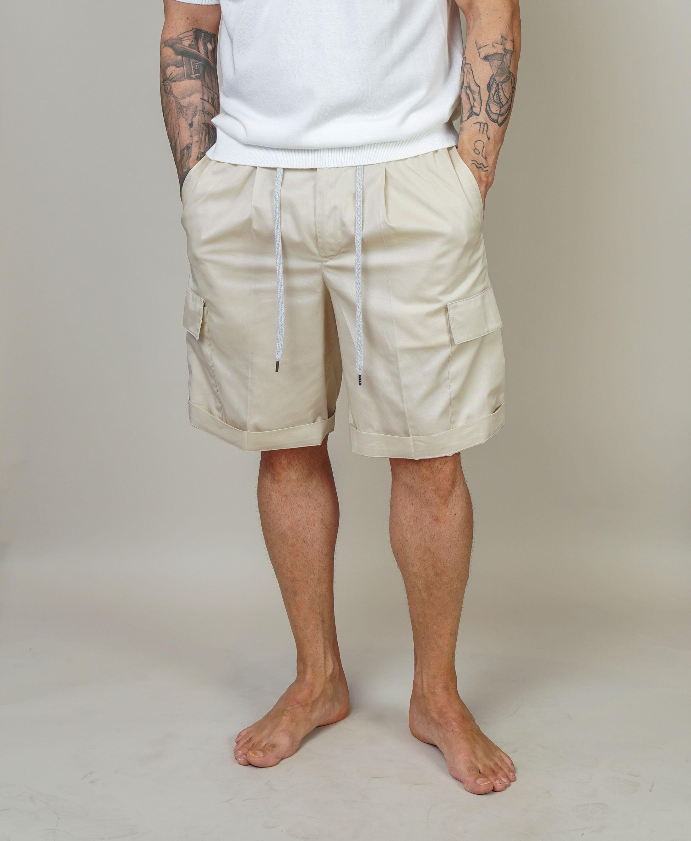 Bermuda PT Torino uomo TM10 crema BERMUDA BS TM10 35 PT TORINO 