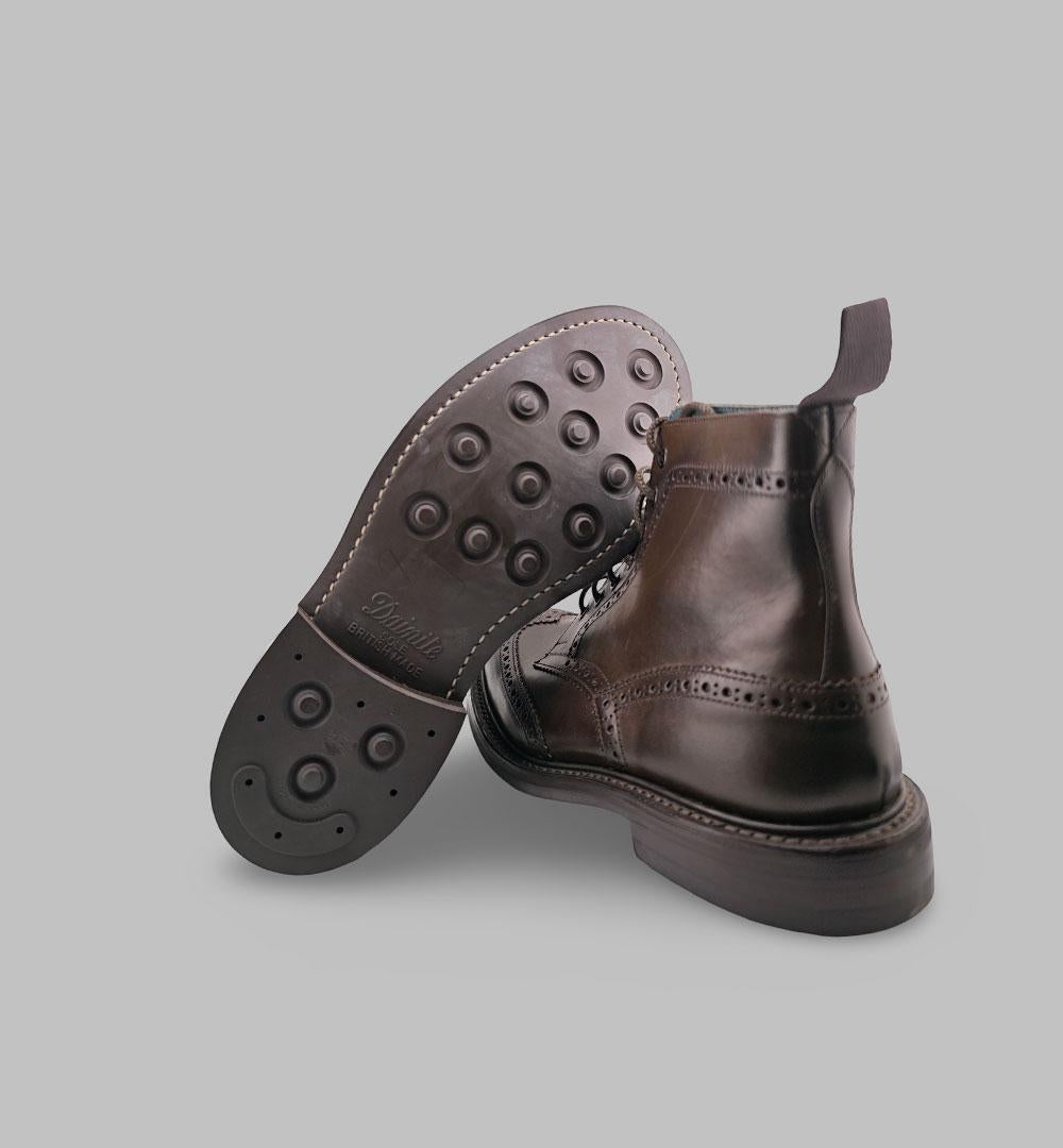 Stivaletti TRICKER'S uomo 5634 200STOW Espresso 5634/200STOW DAINITE SOLE TRICKER'S 