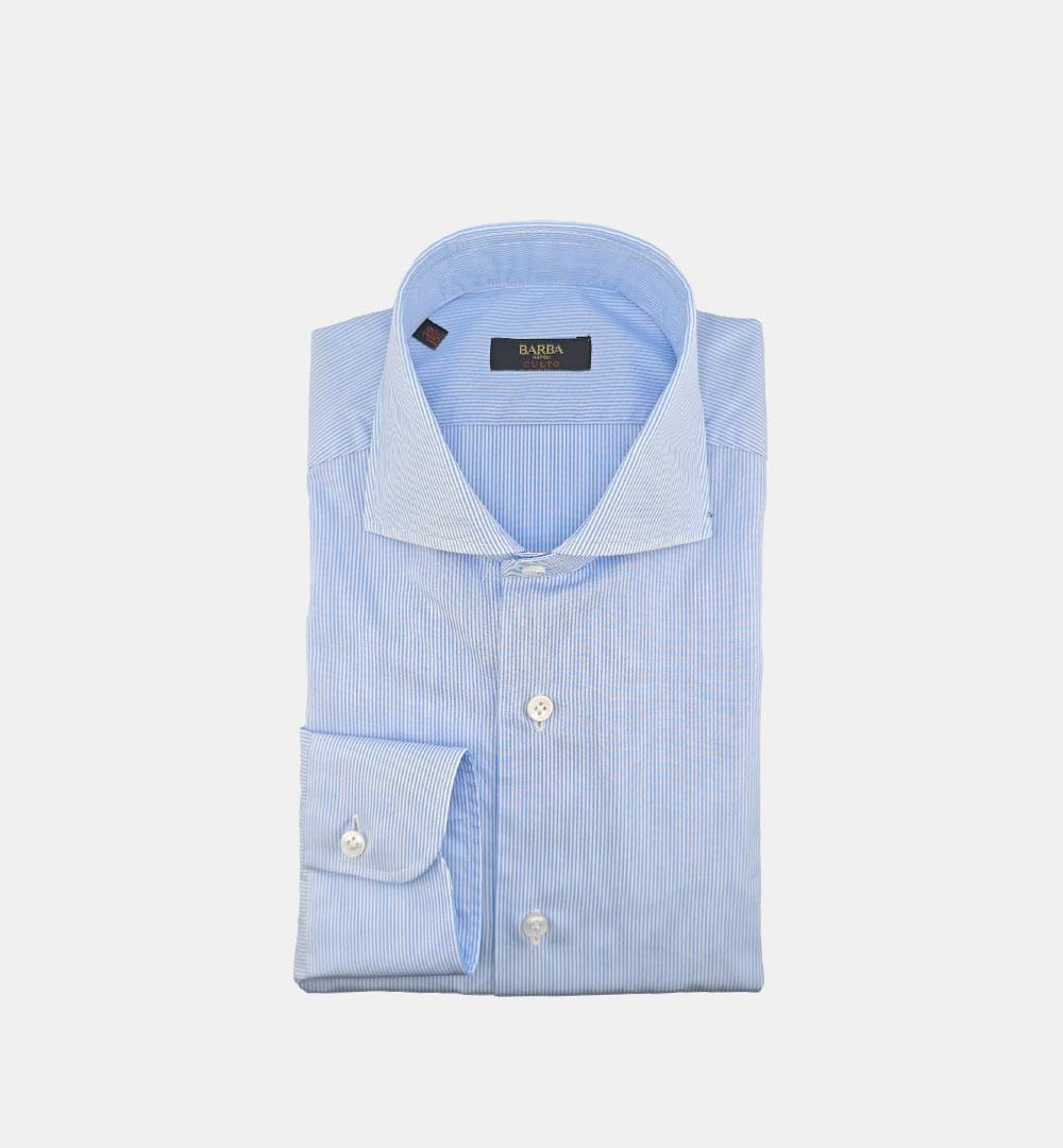 Camicia Barba uomo K1U13 01 8200 celeste K1U13 01 8200 1 BARBA 