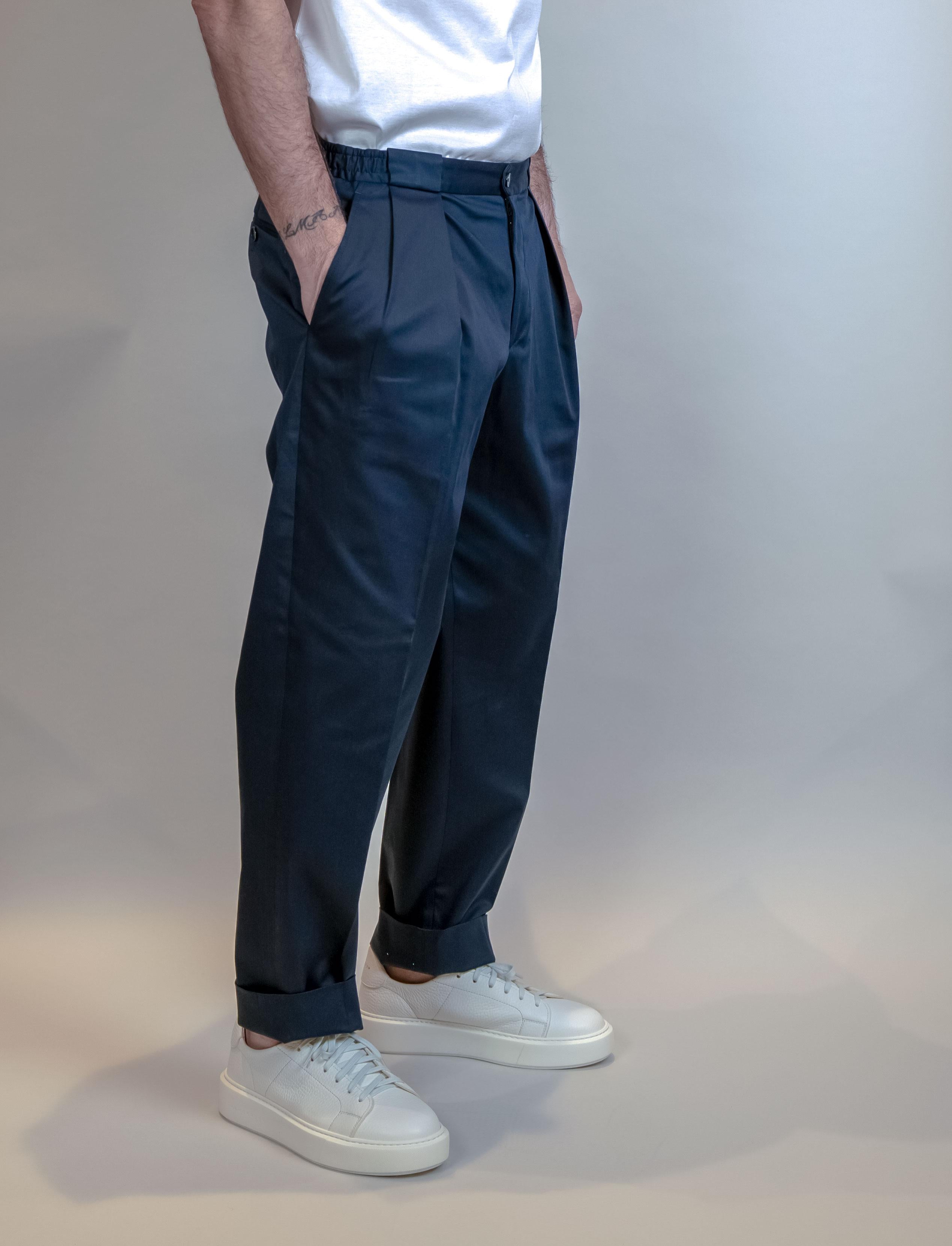 Pantalone BRIGLIA uomo PORTOBELLOS Blu PORTOBELLOS 300100 011 BRIGLIA 