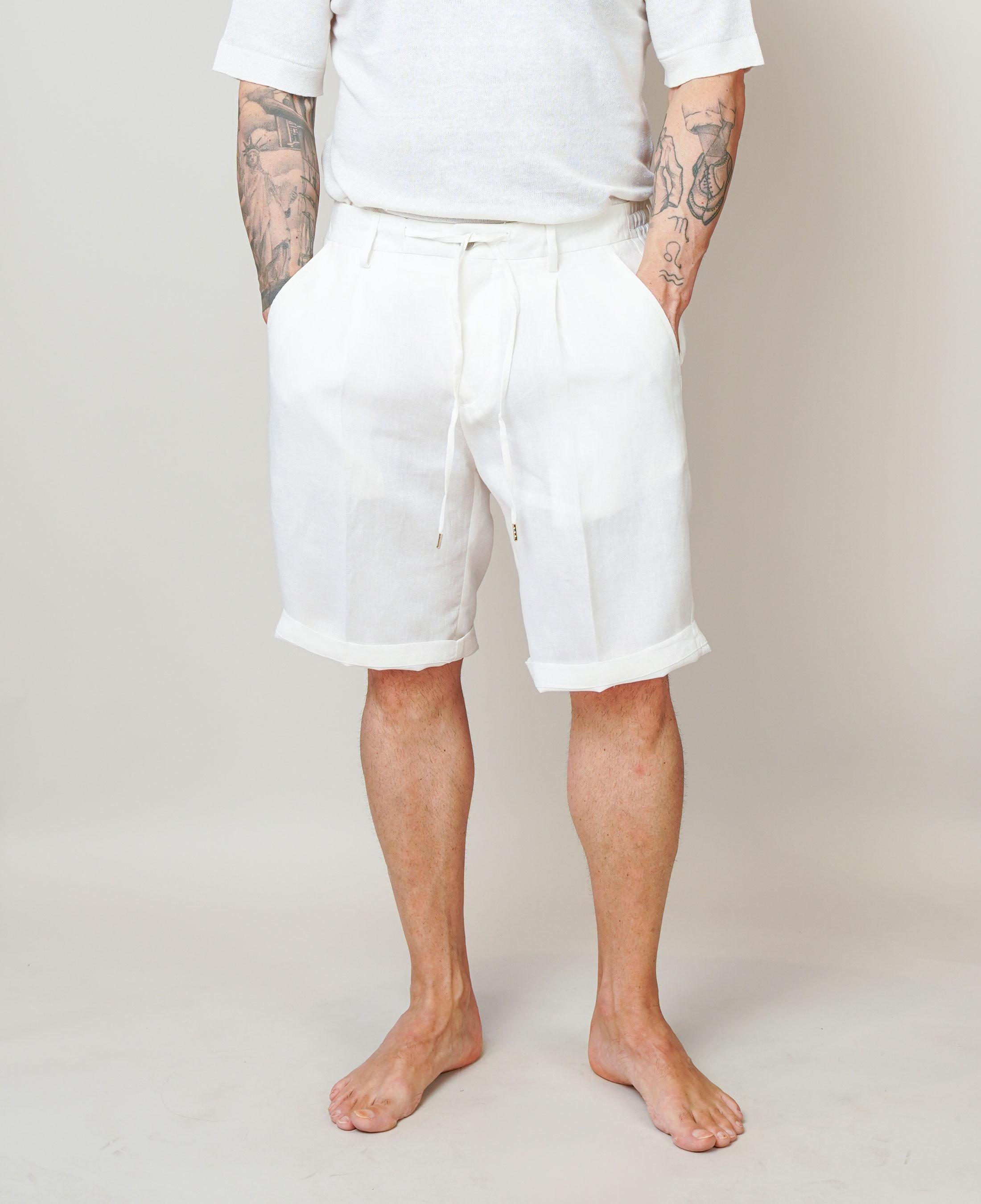 Bermuda Briglia uomo Olbias bianco OLBIAS 300117 150 BRIGLIA 