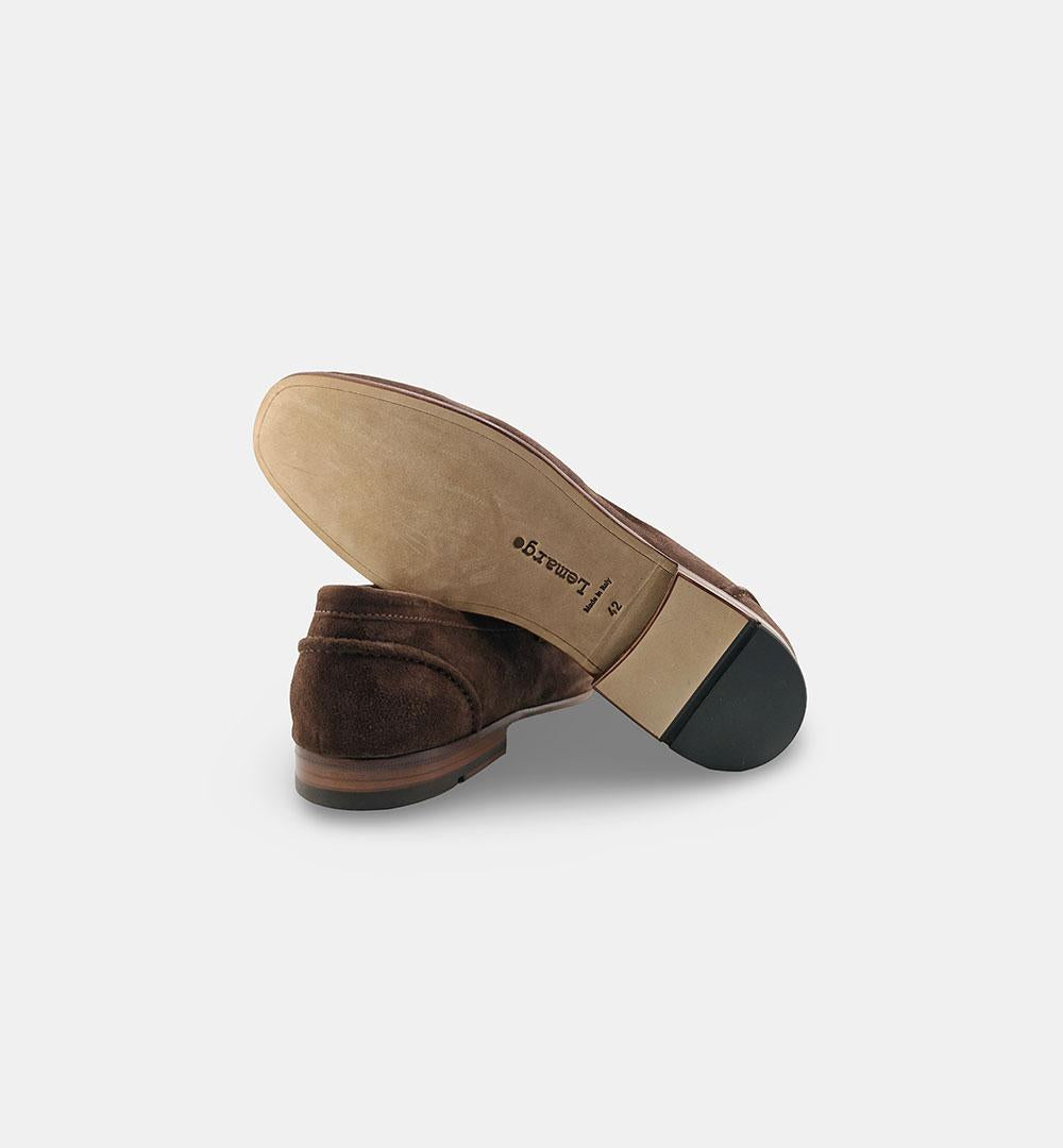 Mocassini Lemargo uomo J01A fox testa di moro JA01A FOX TDM LEMARGO 