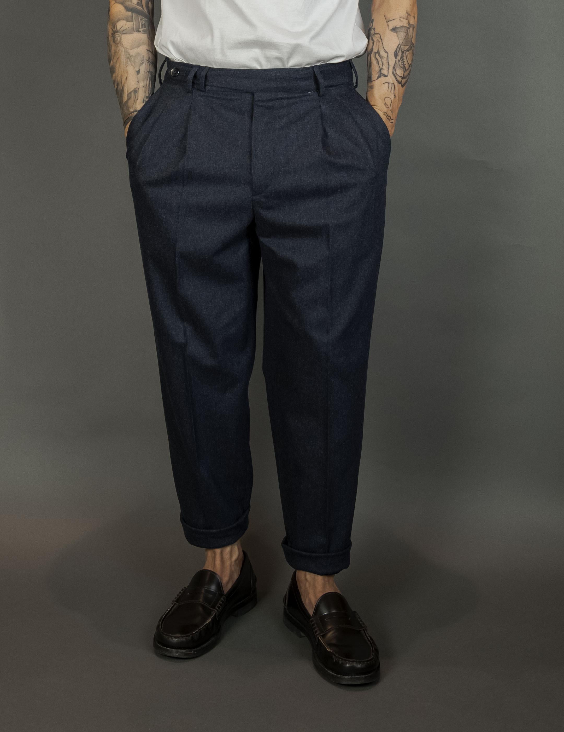 Pantalone PT Torino uomo ZFCLZB0CL1 TO03 navy<BR/> ZFCLZB0CL1 TO03 0340 NAVY PT TORINO 