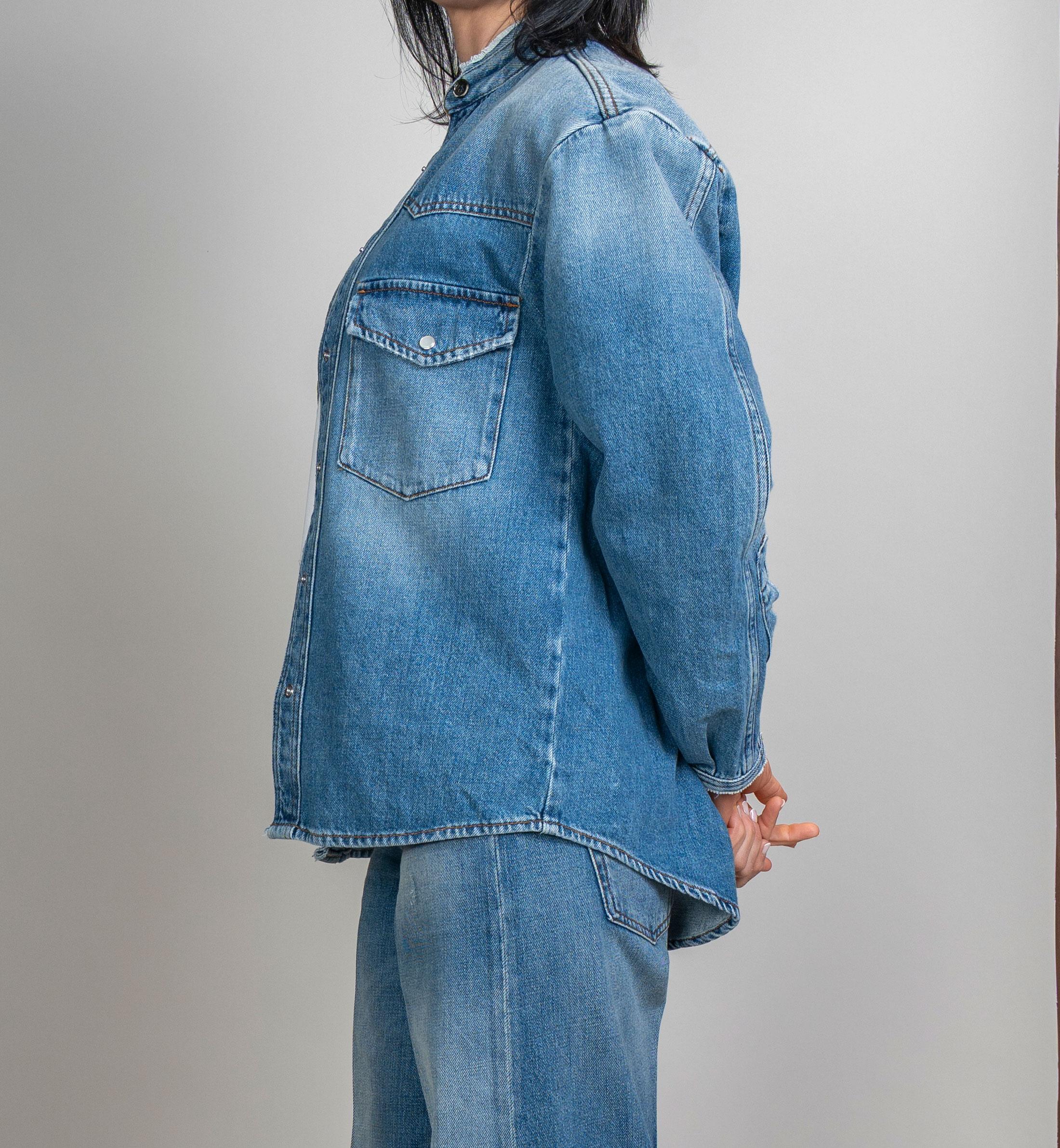 Camicia Nine in the Morning donna Ketty blu KETTY PATCH NINE INTHE MORNING 
