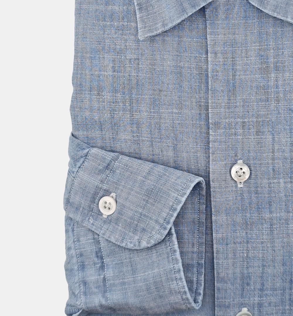 Camicia Barba uomo PBU92P0154262 denim PBU92P0154262 01 BARBA 